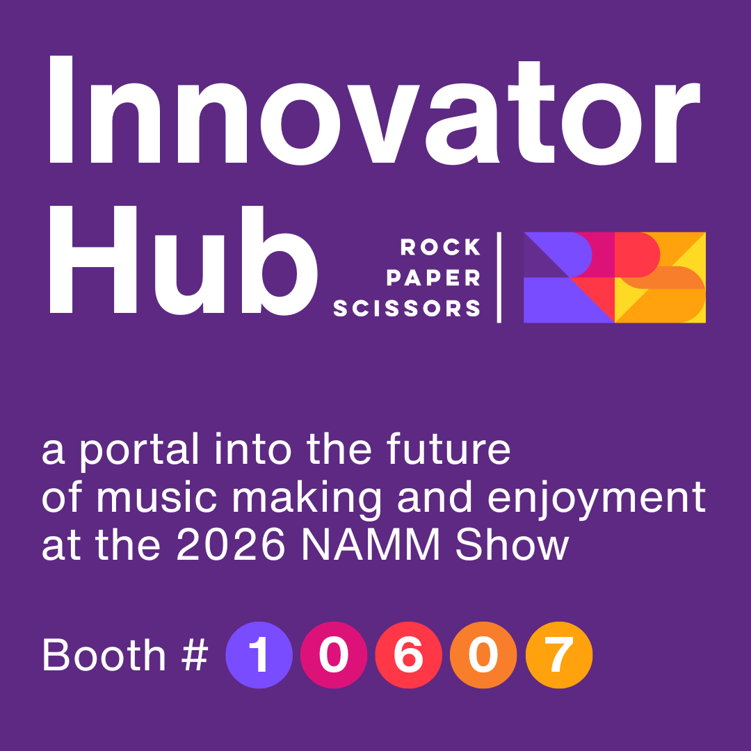 Rock Paper Scissors Creates First Music Innovation Hub at NAMM 2026