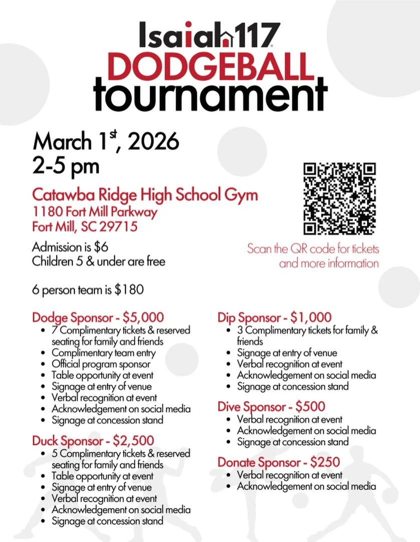 Will you be a part of one of  the most fun events of the year &mdash; the upcoming Dodgeball Tournament benefiting Isaiah 117 House York County!
This event is more than just dodgeballs flying and friendly competition &mdash; it&rsquo;s about rallying