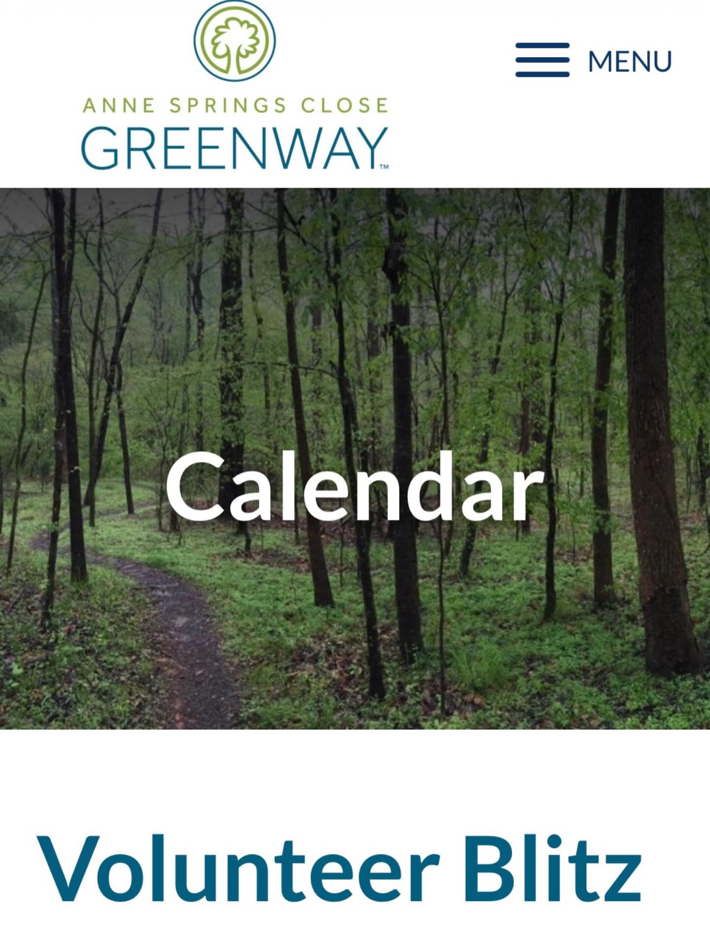 Sign up! Many wonderful volunteer opportunities this Saturday for the Volunteer Blitz at @ascgreenway !
https://www.ascgreenway.org/event/volunteer-blitz-2026/