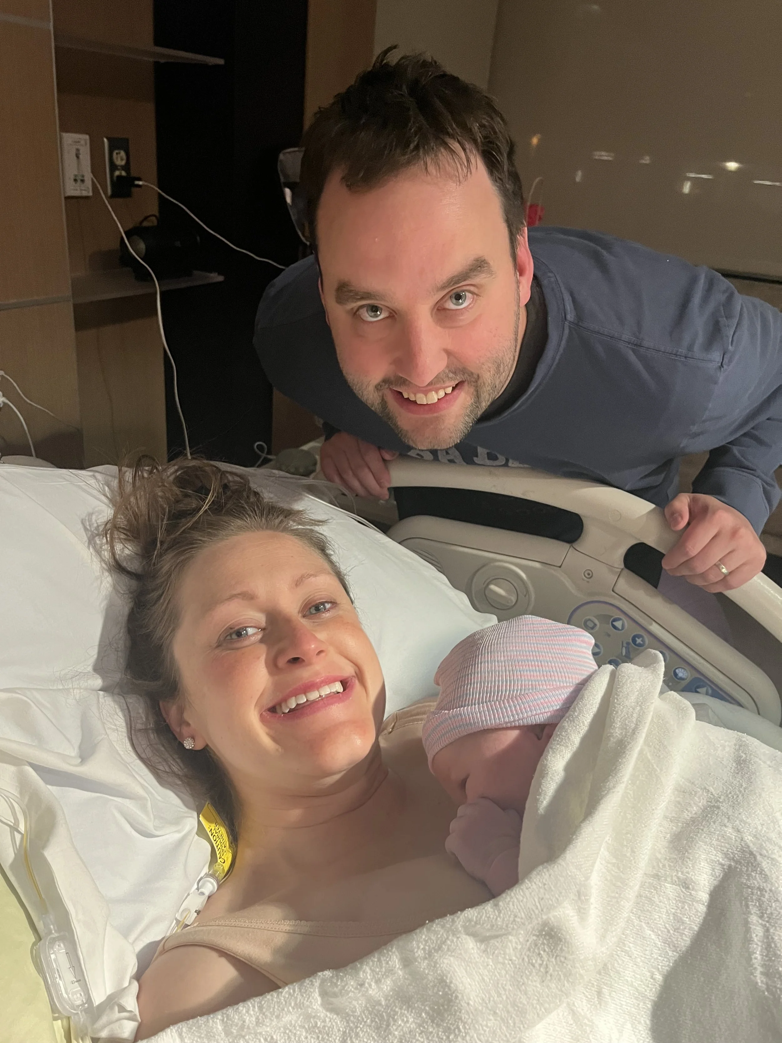 Courtney & Dave’s Birth Story