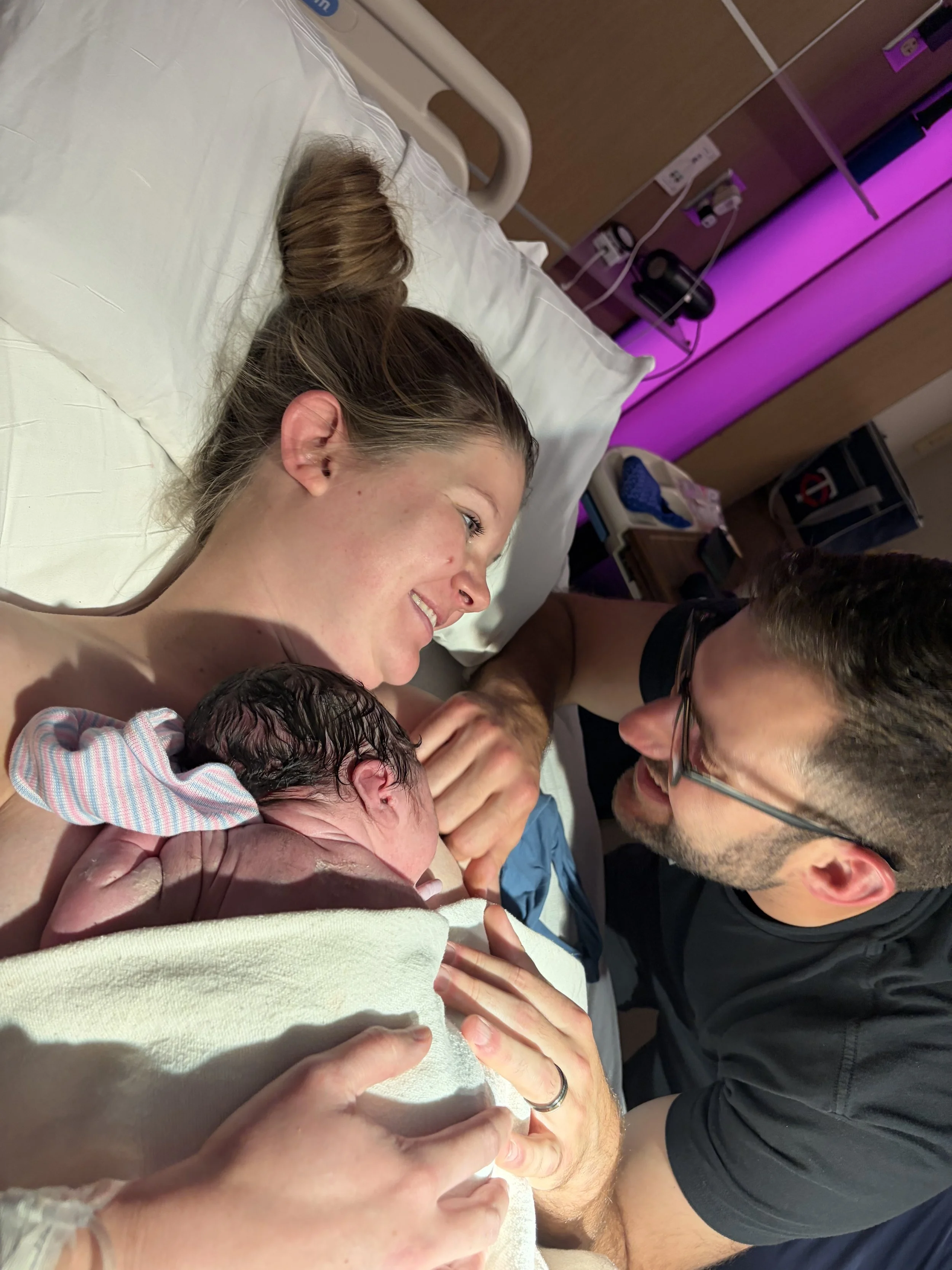 Lindsey &amp; Jordan’s Birth Story 