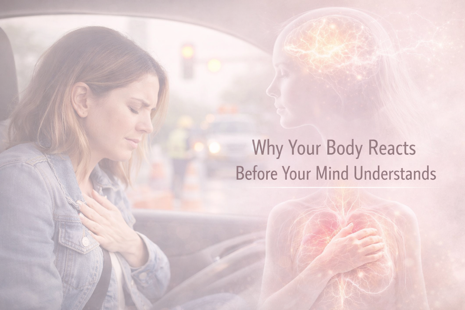 Why Your Body Reacts Before Your Mind Understands