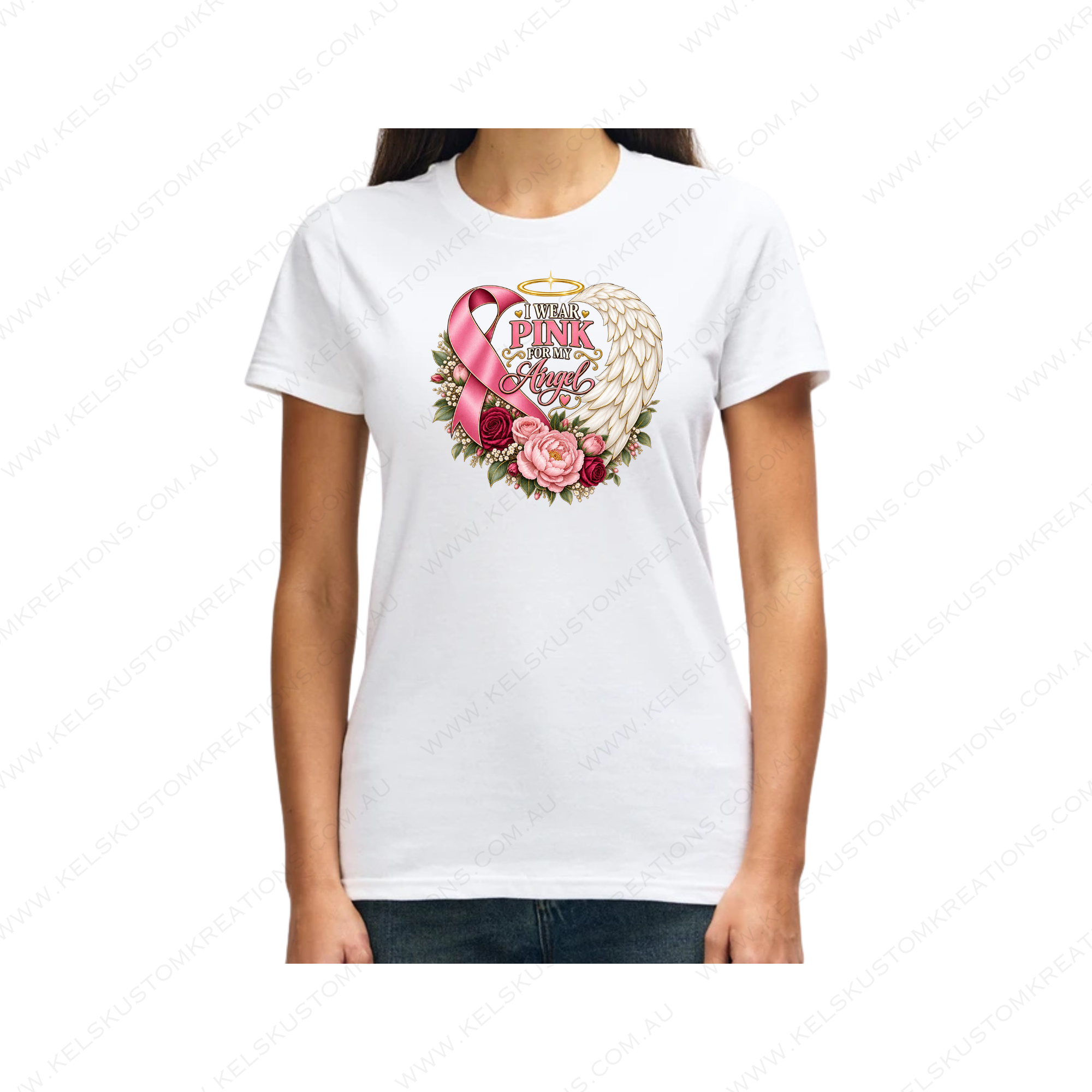 I Wear Pink For My Angel-2 - White.png
