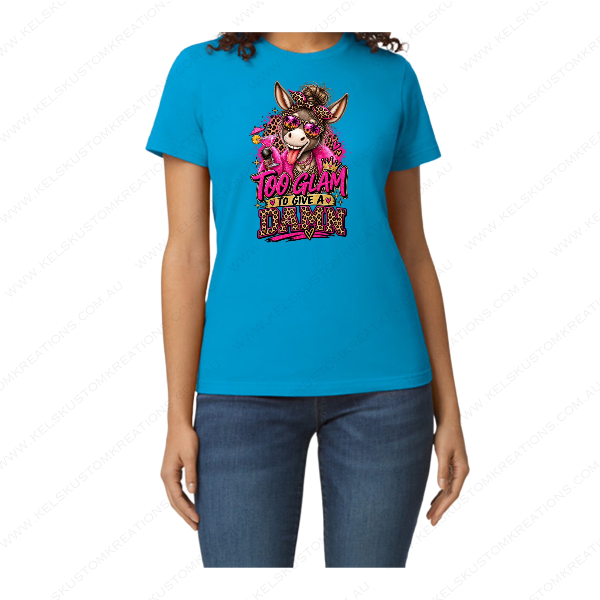 Too Glam To Give A Dam Donkey - Heather Sapphire.png
