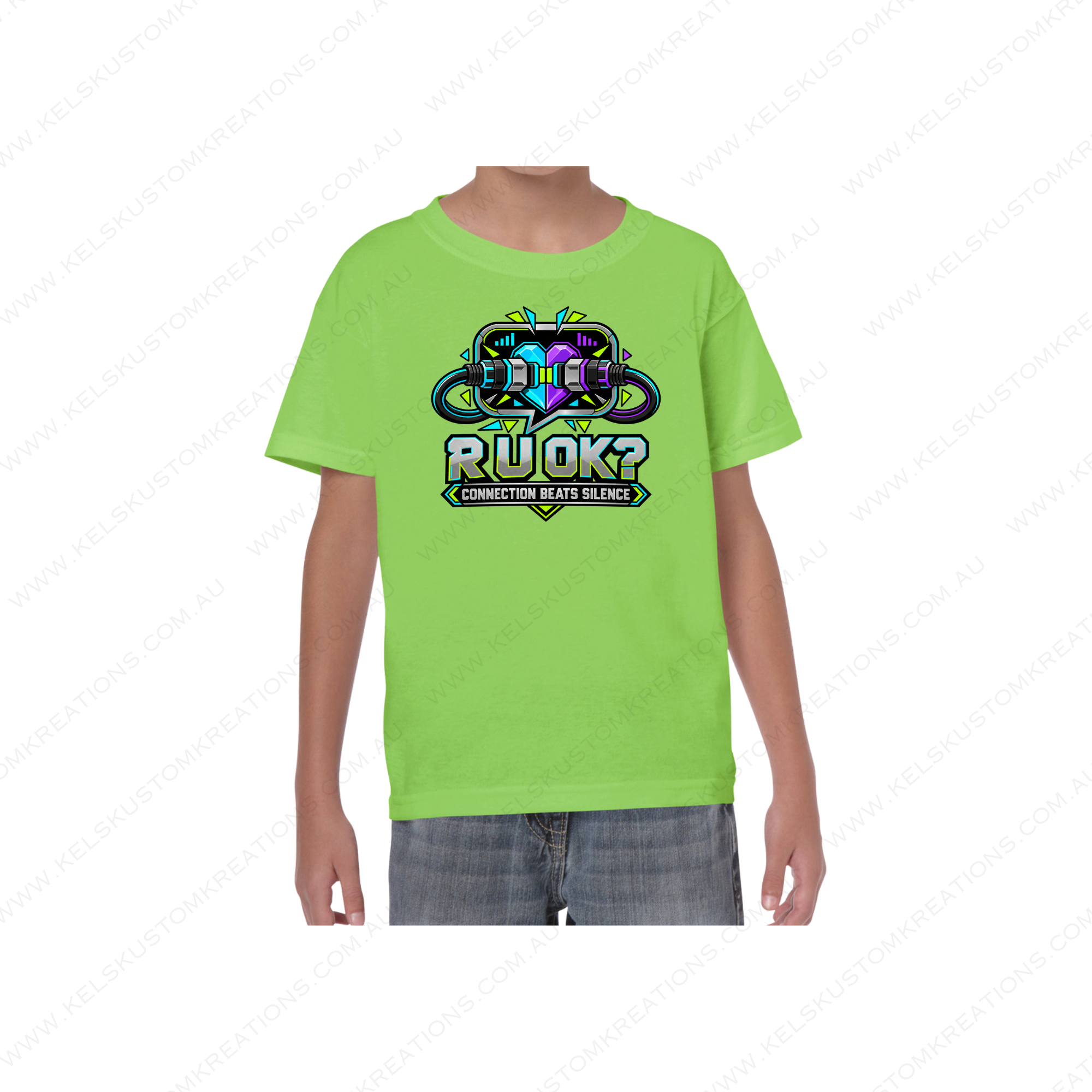 R U OK? Connection Beats Silence T-Shirt | Mental Health Awareness Shirt