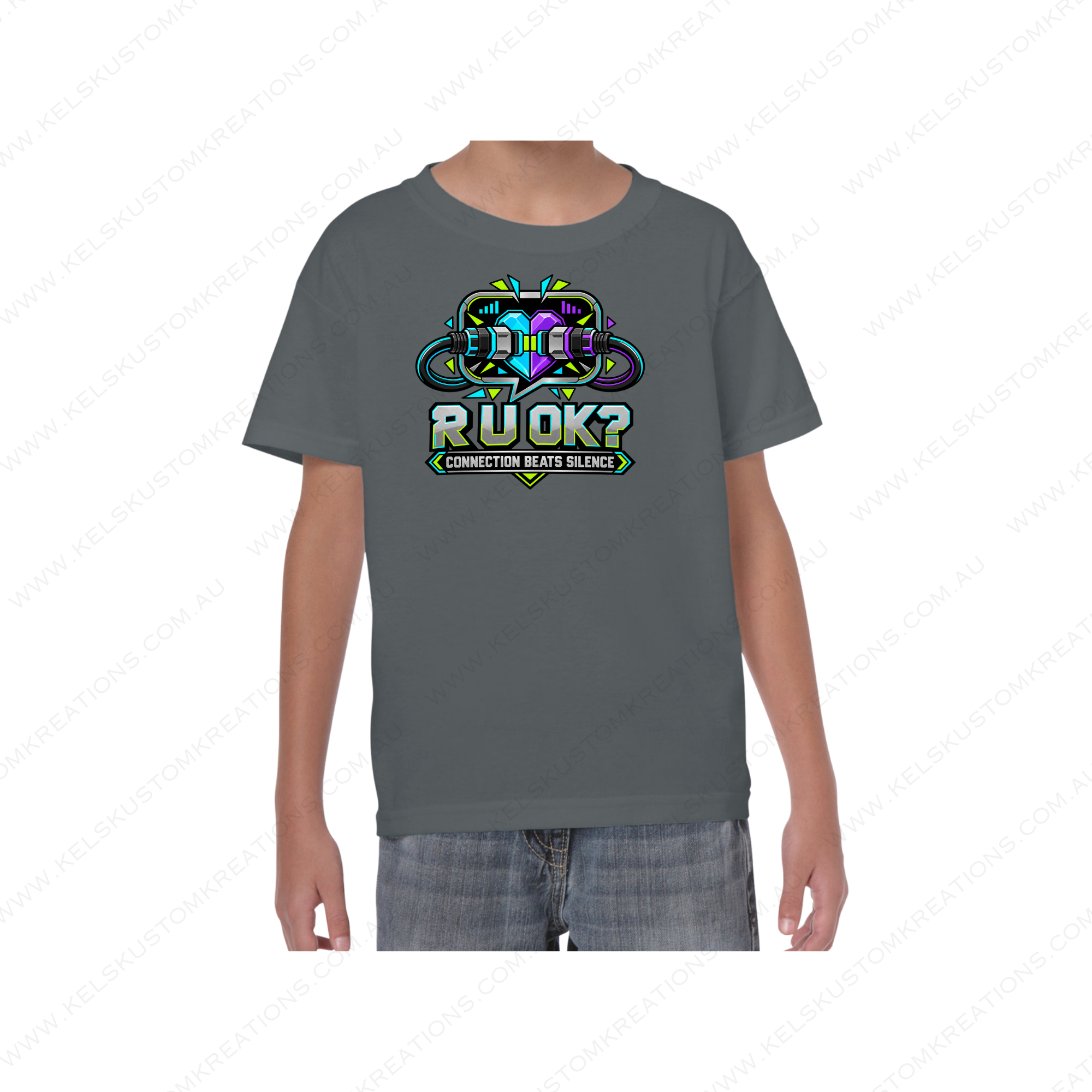 R U OK_ Connection Beats Silence - Graphite Heather.png