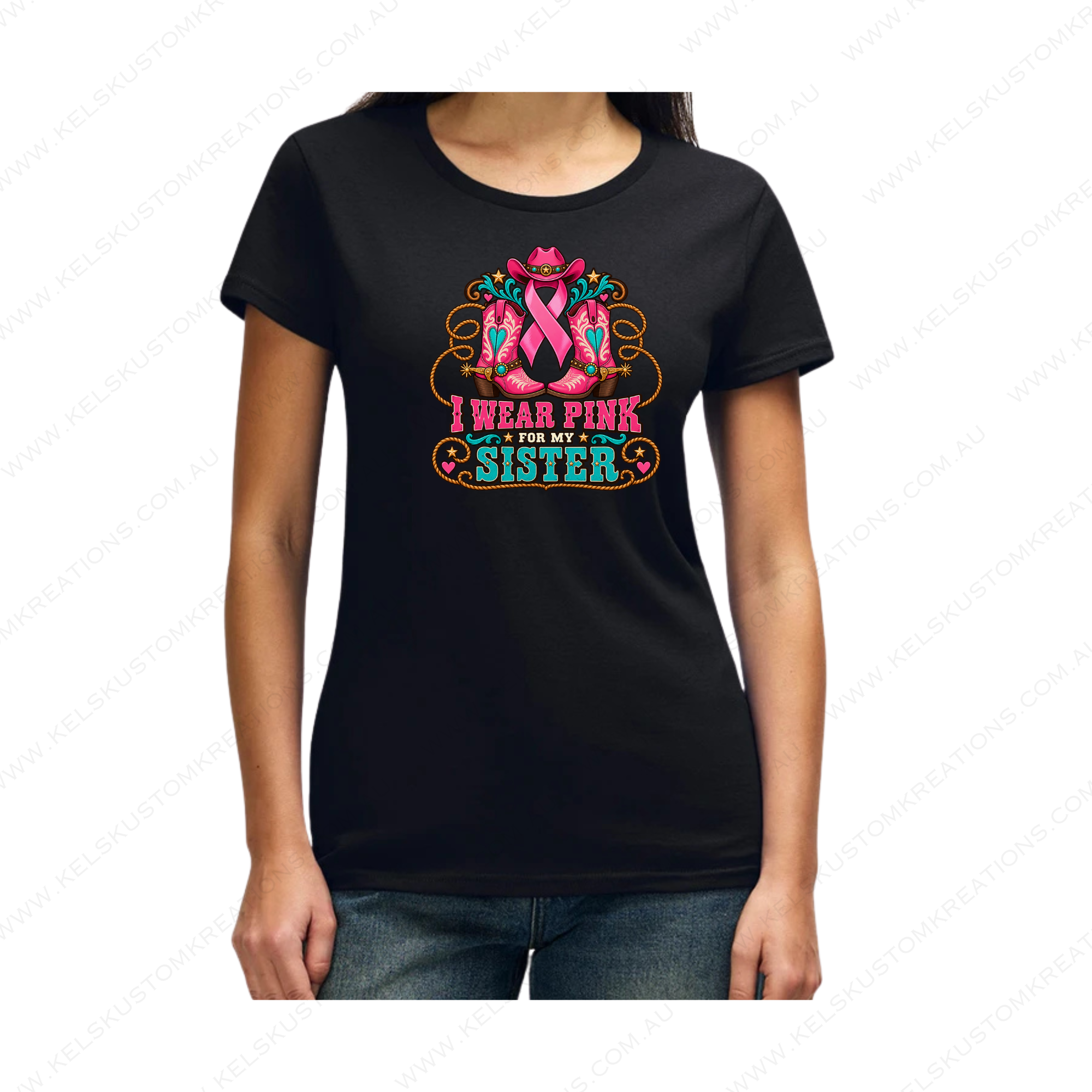 I Wear Pink For My Sister-3 - Black.png