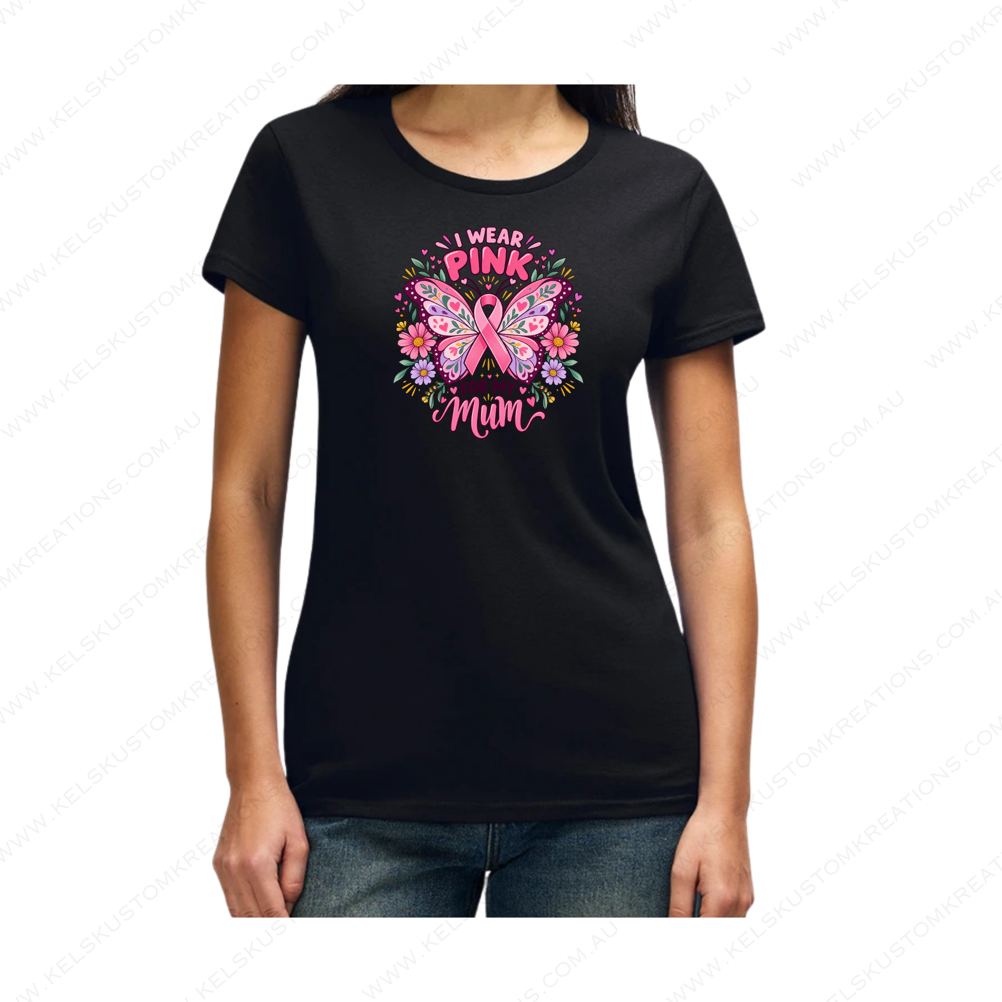 I Wear Pink For My Mum-3 - Black.png