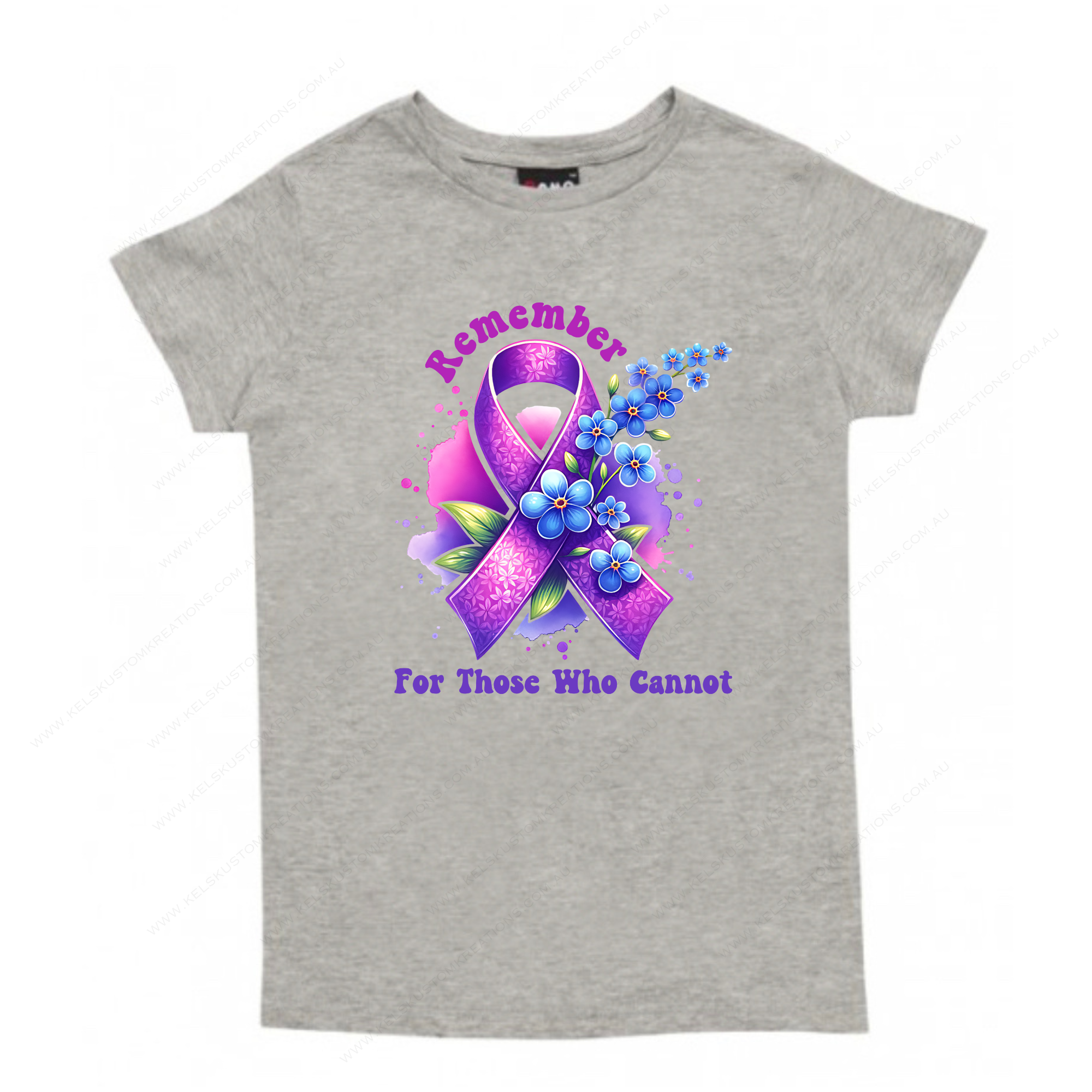 Remember For Those Who Cannot Alzheimers Awareness - Grey.png