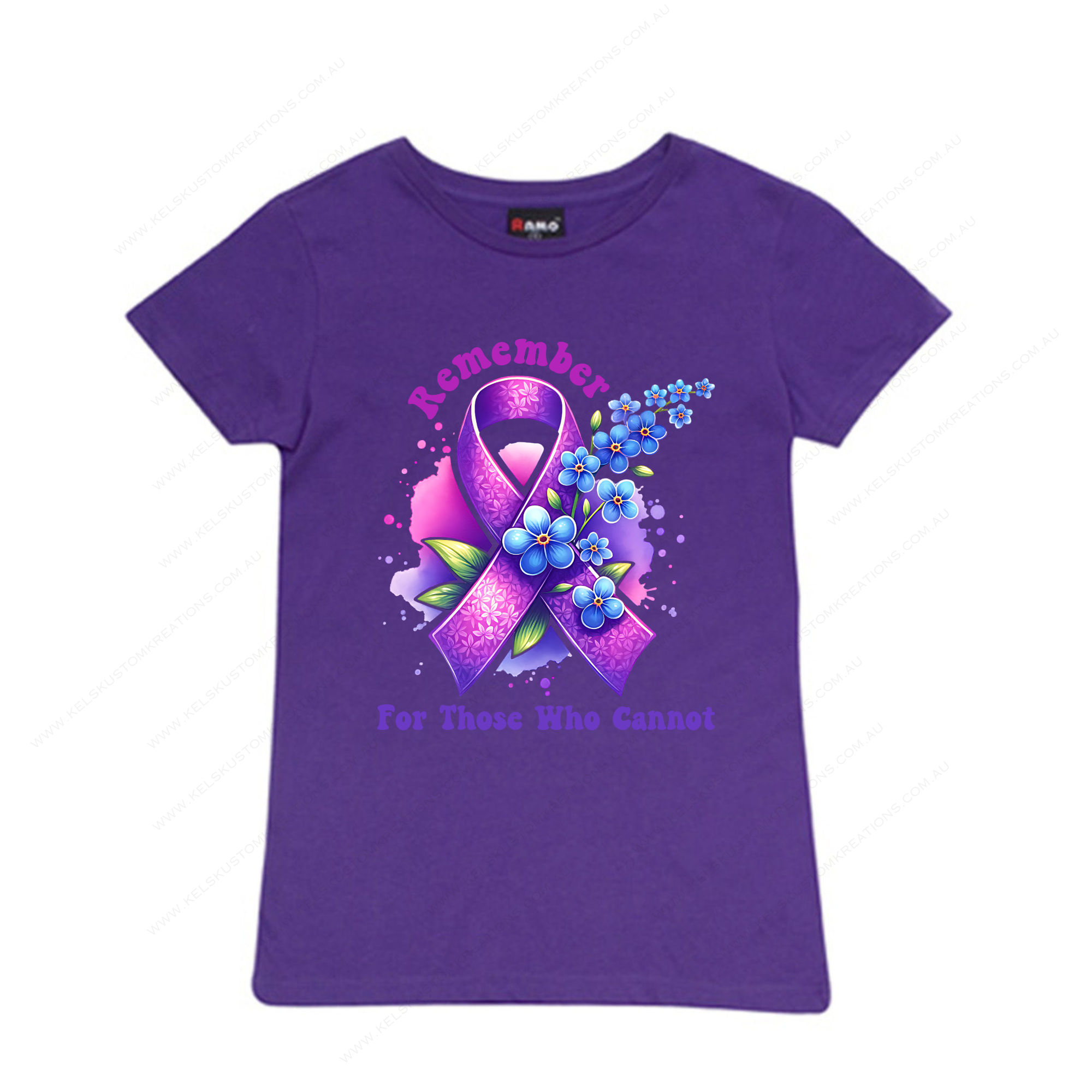 Remember For Those Who Cannot Alzheimers Awareness - Purple.png