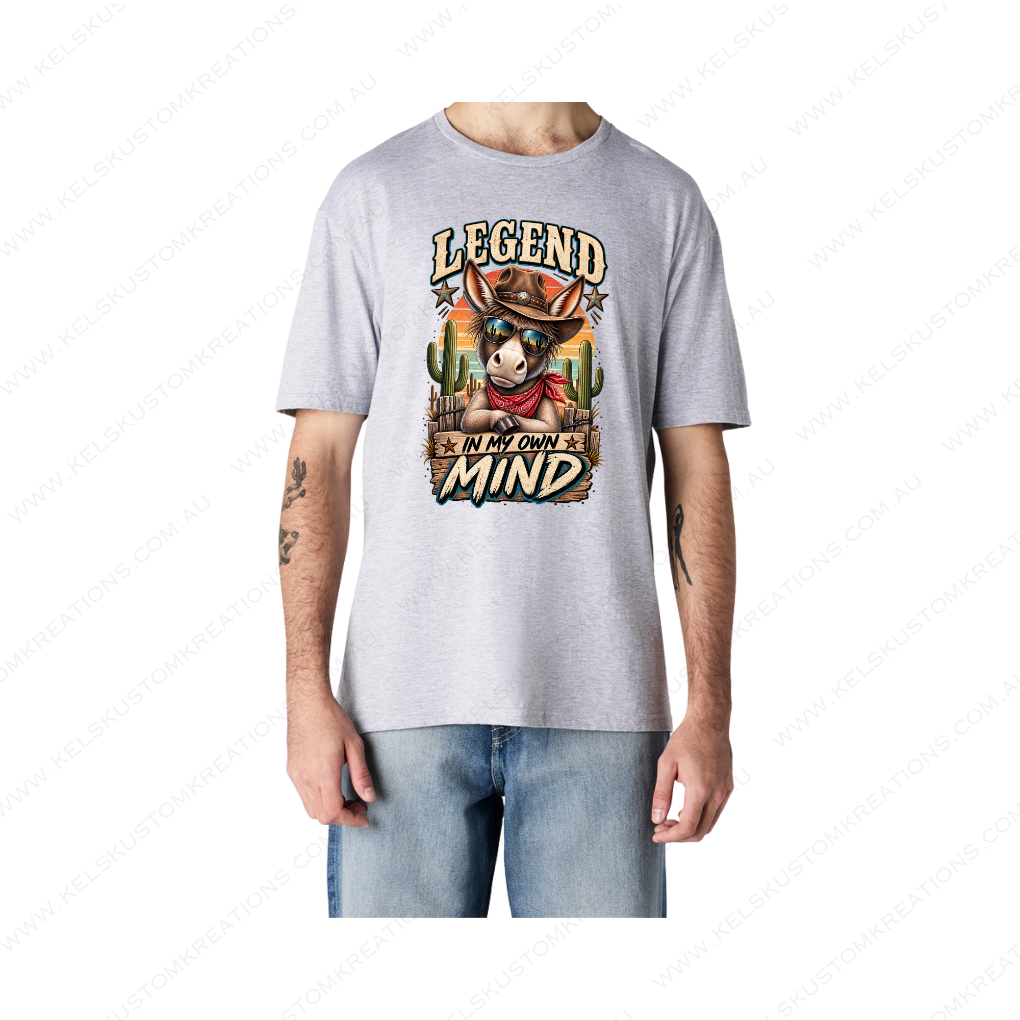 Legend in my own Mind Donkey - Sport Grey.png