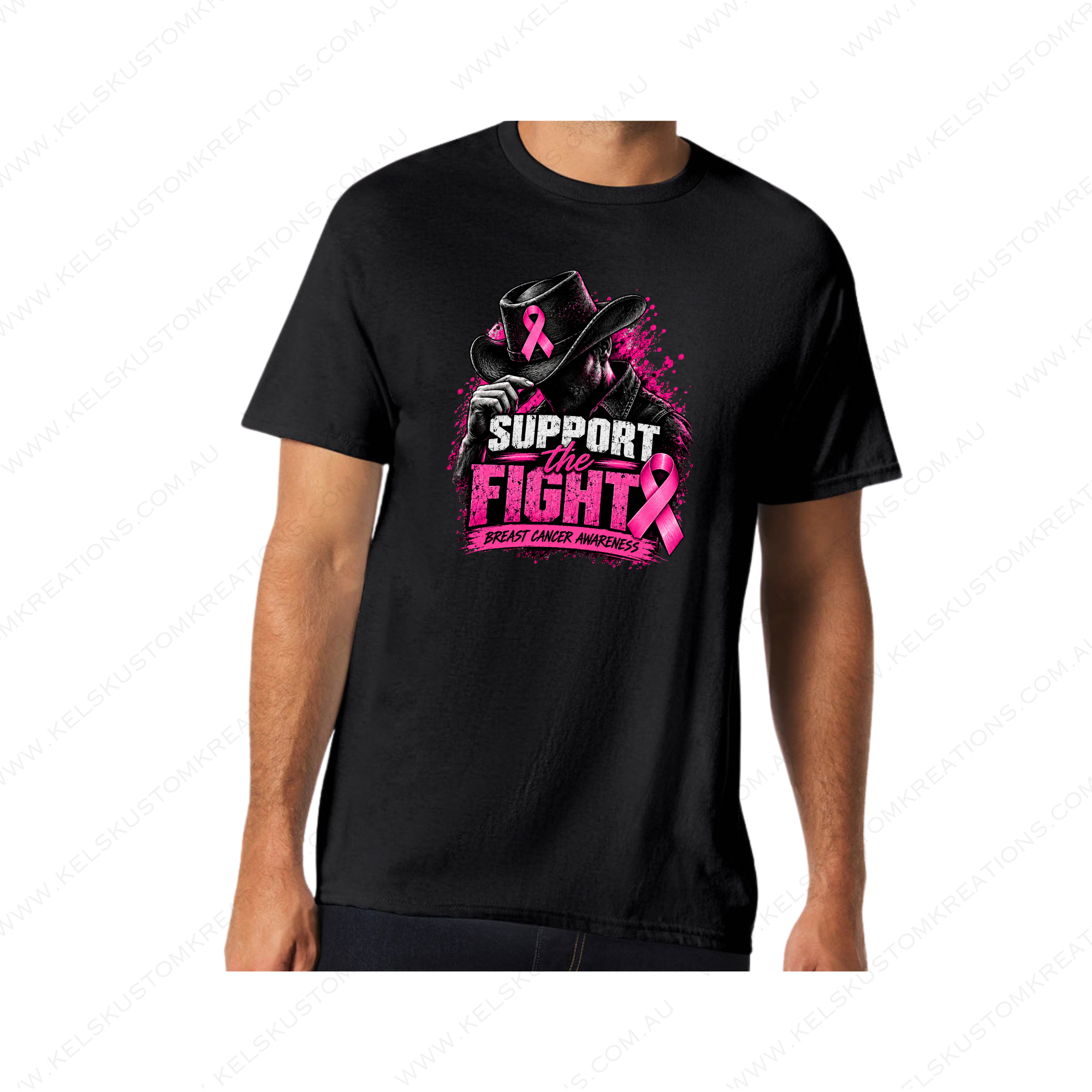 Support The Fight | Men Supporting Breast Cancer Awareness