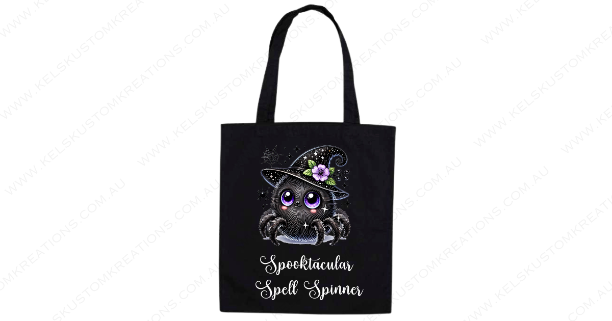 Spooktacular Spell Spinner Spider Bag - Black (2).png