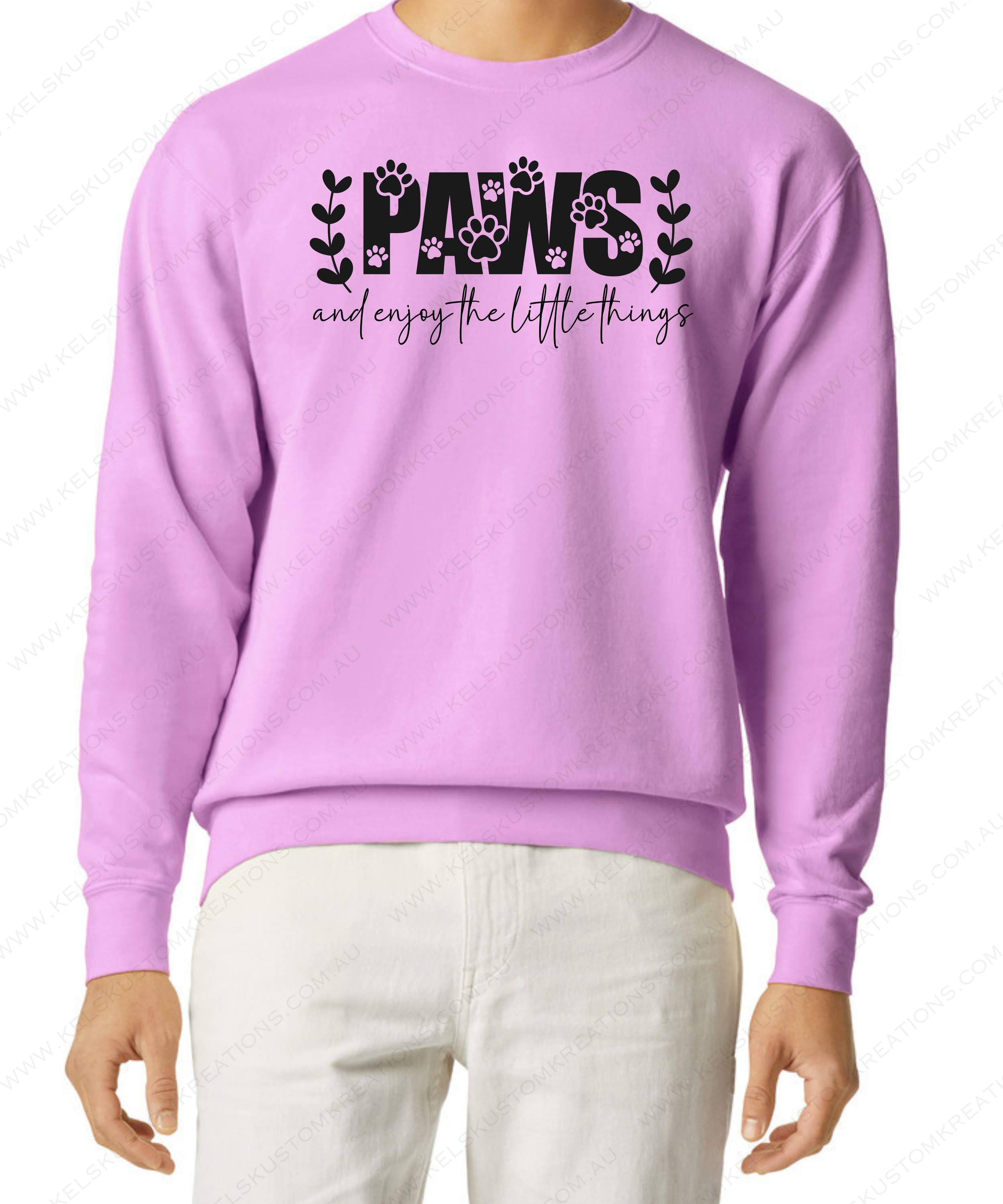 Paws and Enjoy the Little Things - Neon Violet.png