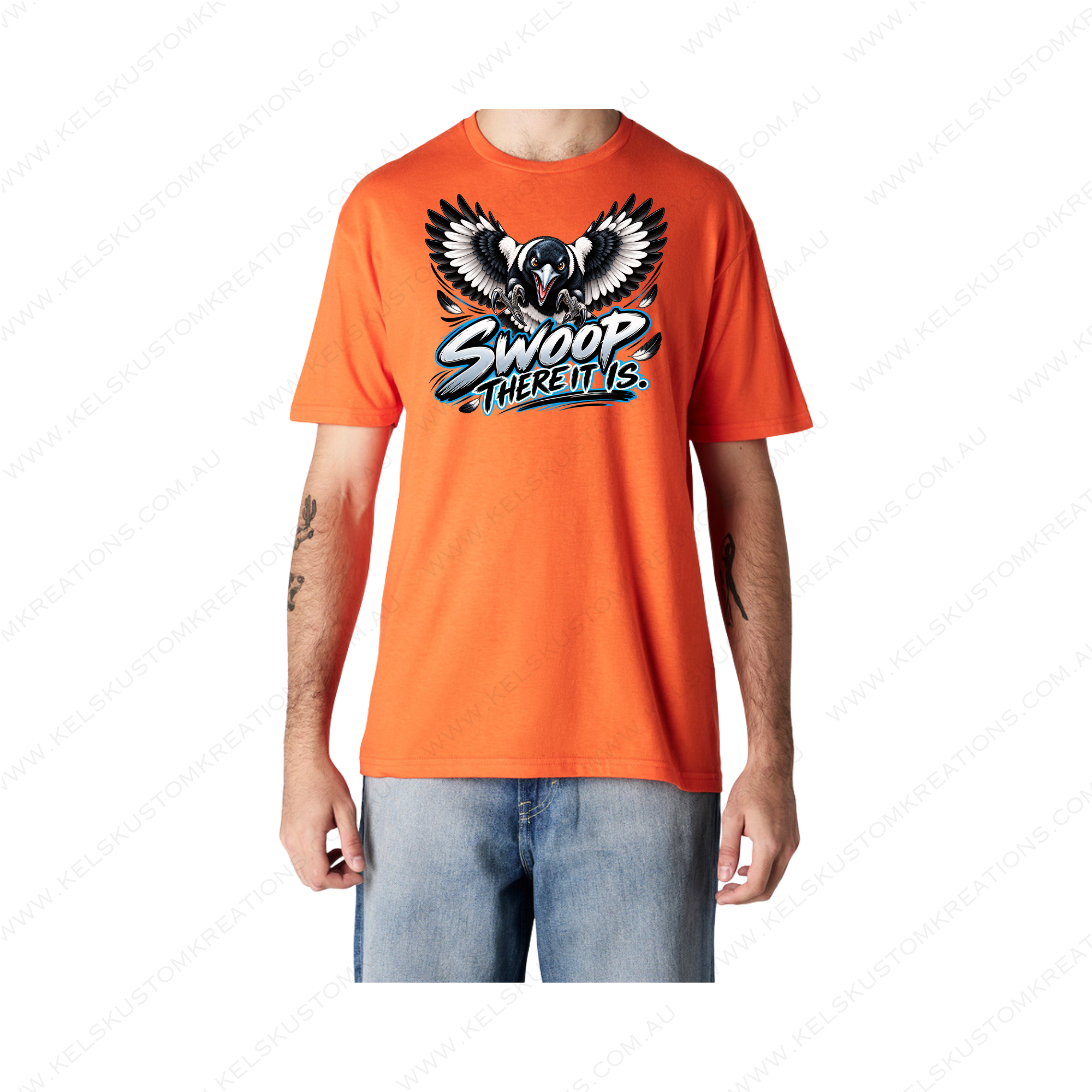 Swoop There It Is | Funny Australian Magpie Shirt