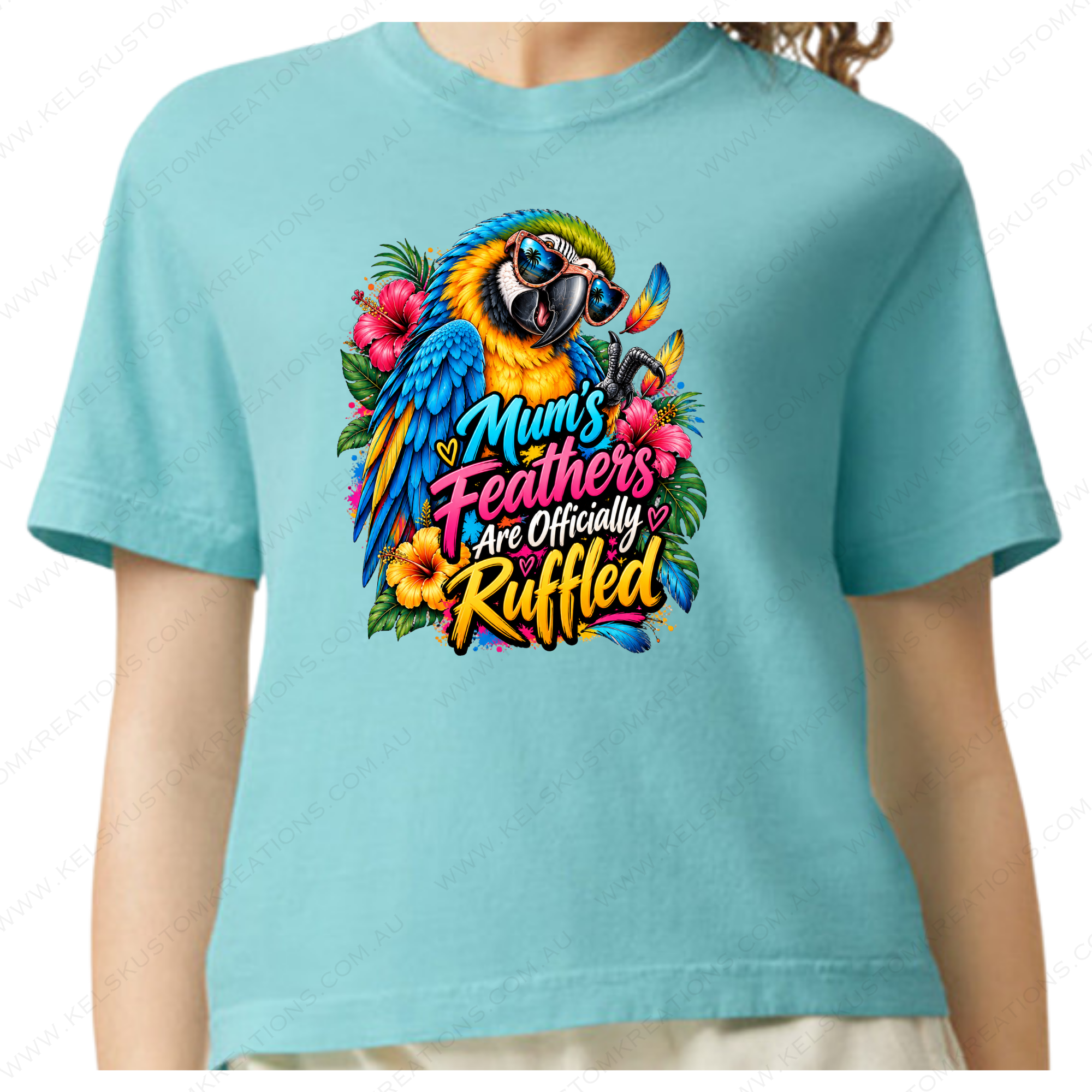 Mum’s Feathers Are Officially Ruffled | Funny Mum Bird Shirt