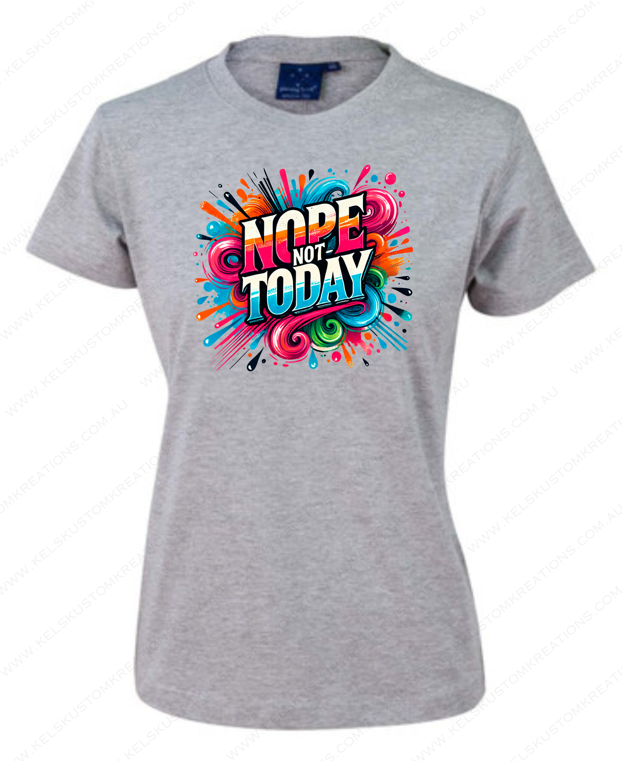 Nope not Today Paint Splatter - Grey.png