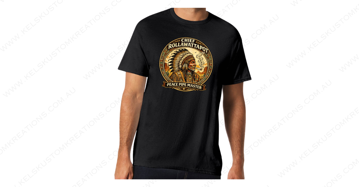Chief Rollawattapot, Peace Pipe Master T-Shirt