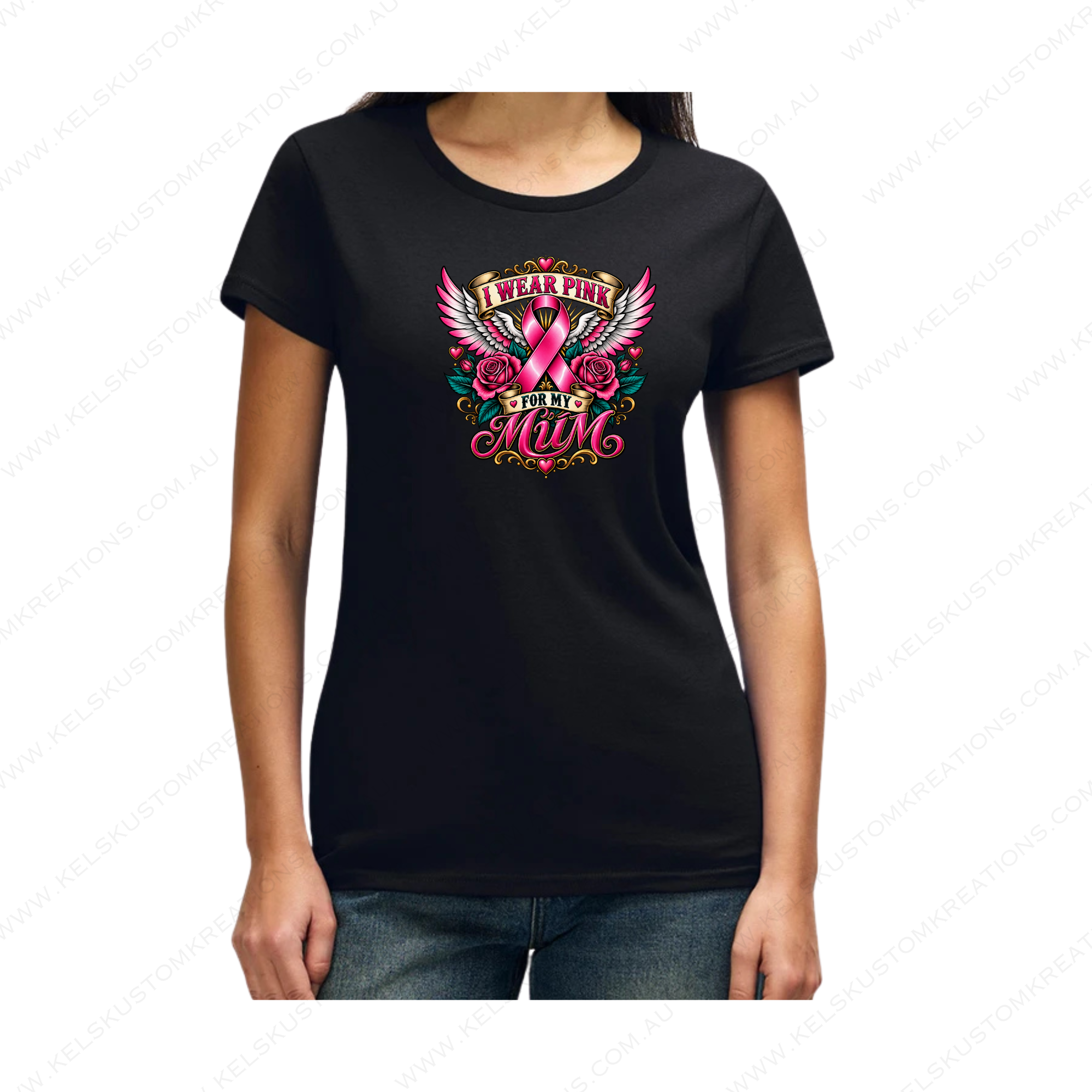 I Wear Pink For My Mum - Black.png