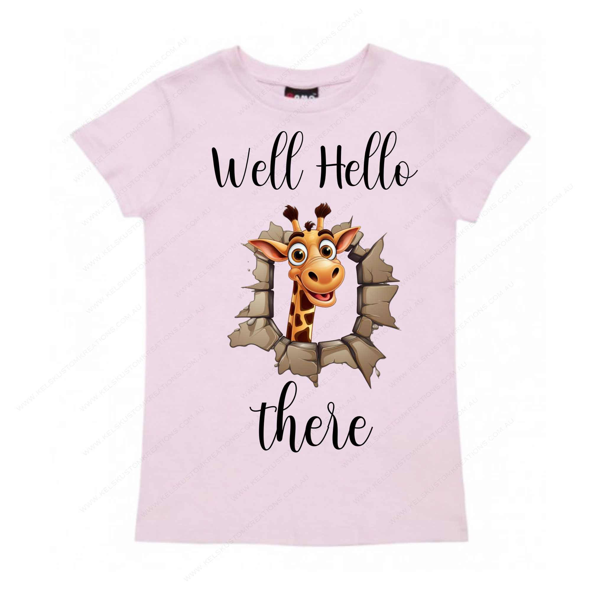 Well Hello There Giraffe - Pink.png