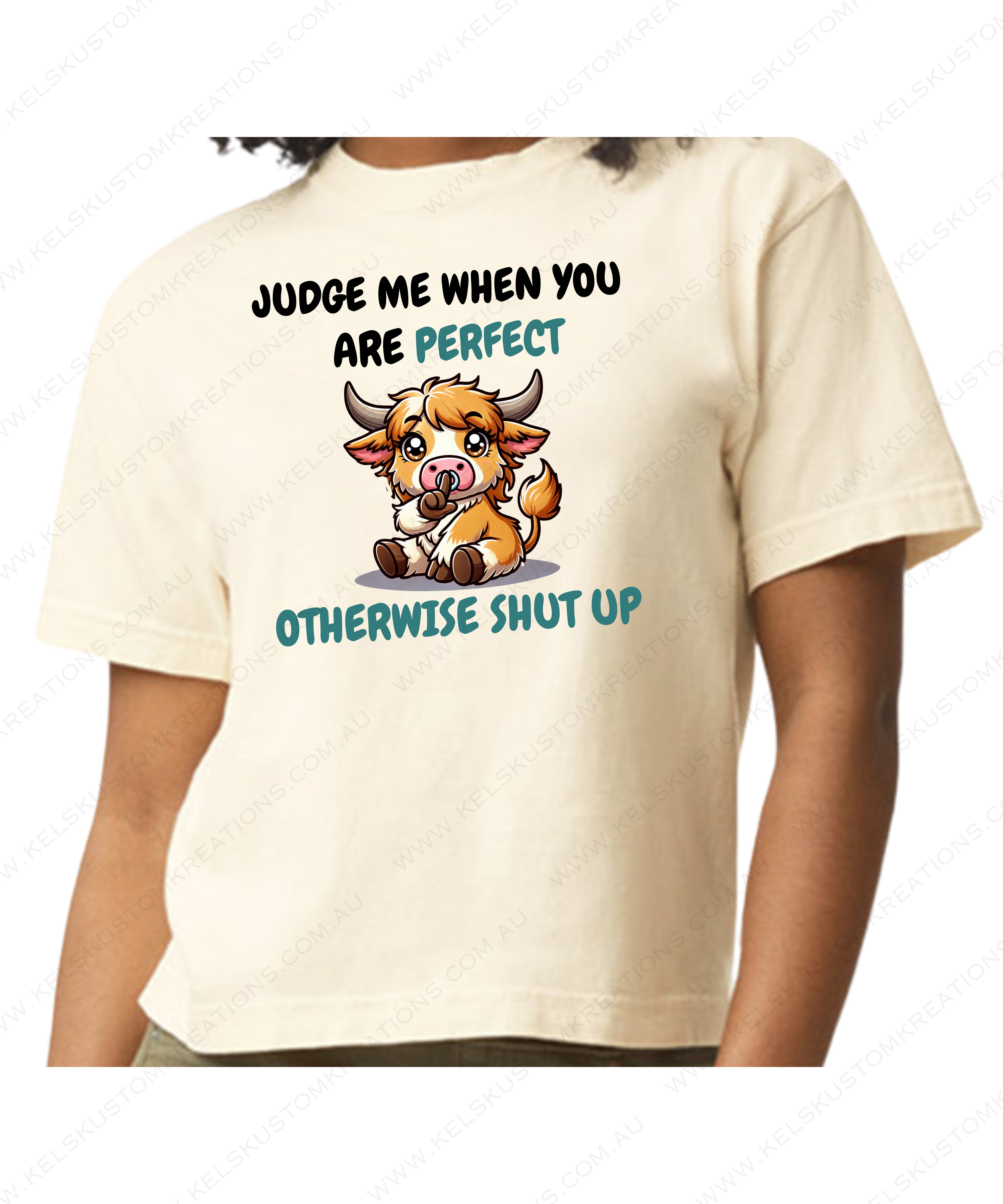 Judge Me When You Are Perfect Otherwise Shut Up - Cream.png