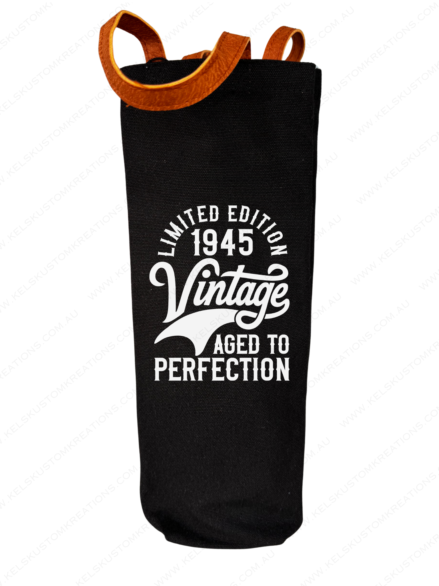 Canvas Bottle Bag - Vintage Aged To Perfection.png