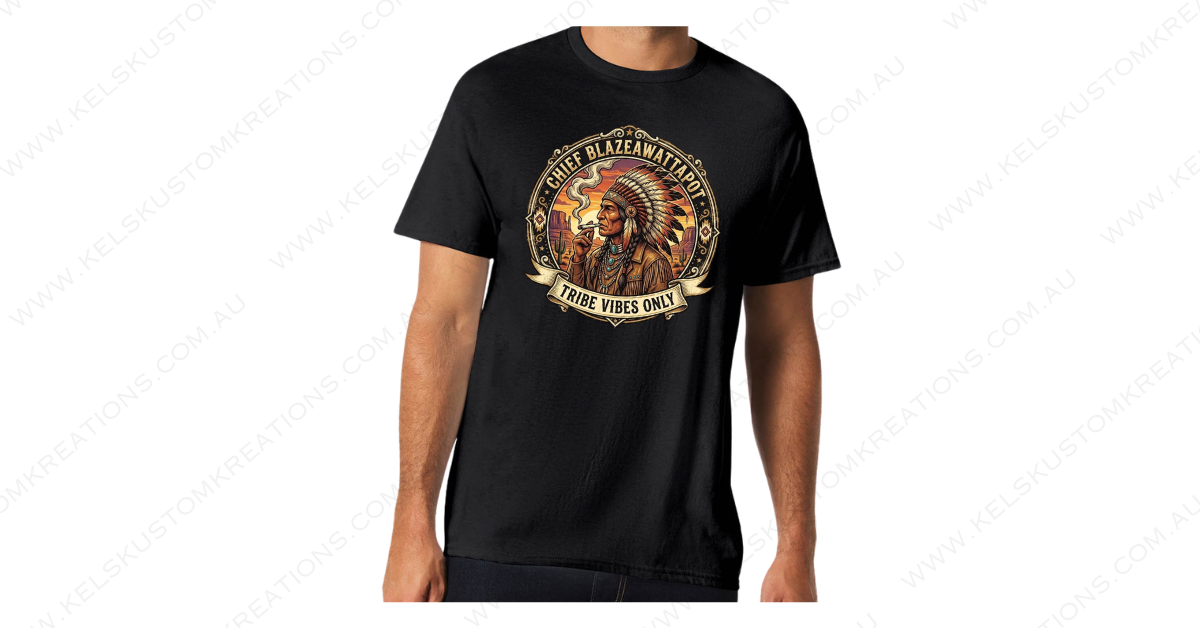 Chief Blazewattapot, Tribe Vibes Only T-Shirt