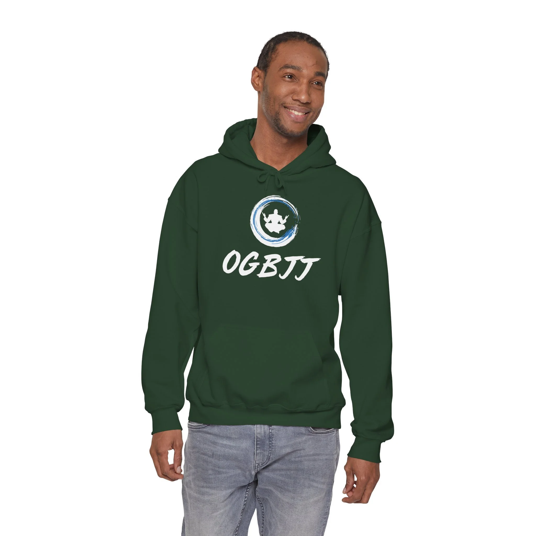 OGBJJ Cotton Hoodie - 26 Colors - Light Logo