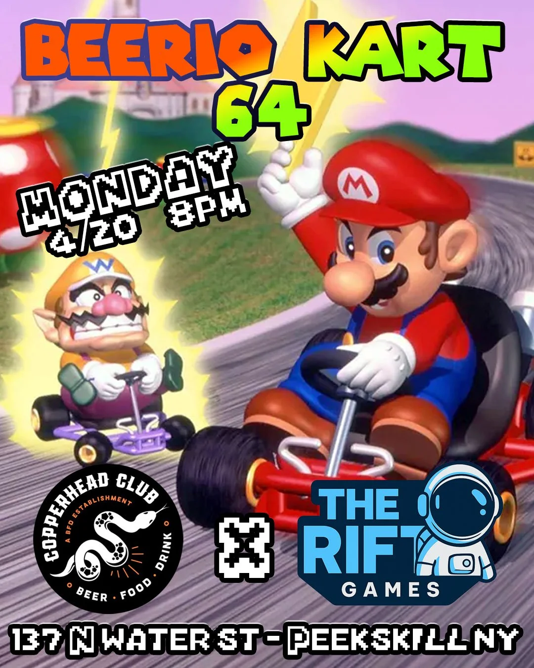 Beerio Kart 64 w/The Rift