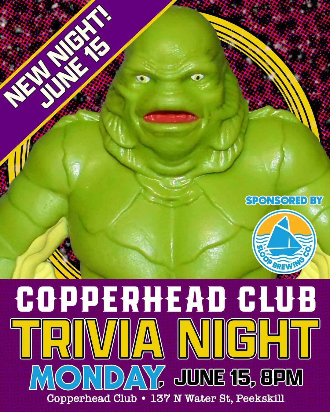 Trivia Night Sponsored by Sloop Brewing Company