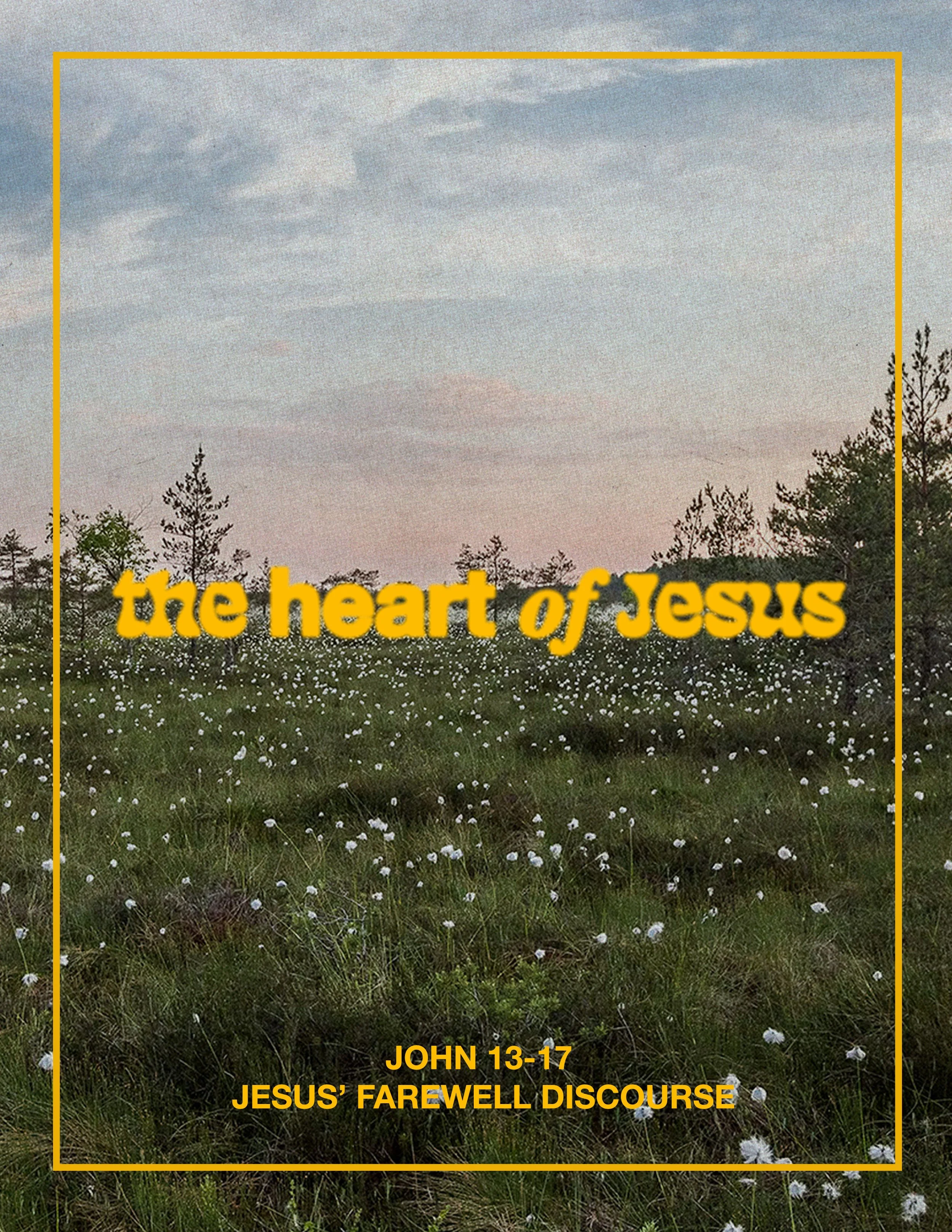 The Heart of Jesus: John 13-17 - Jesus' Farewell Discourse