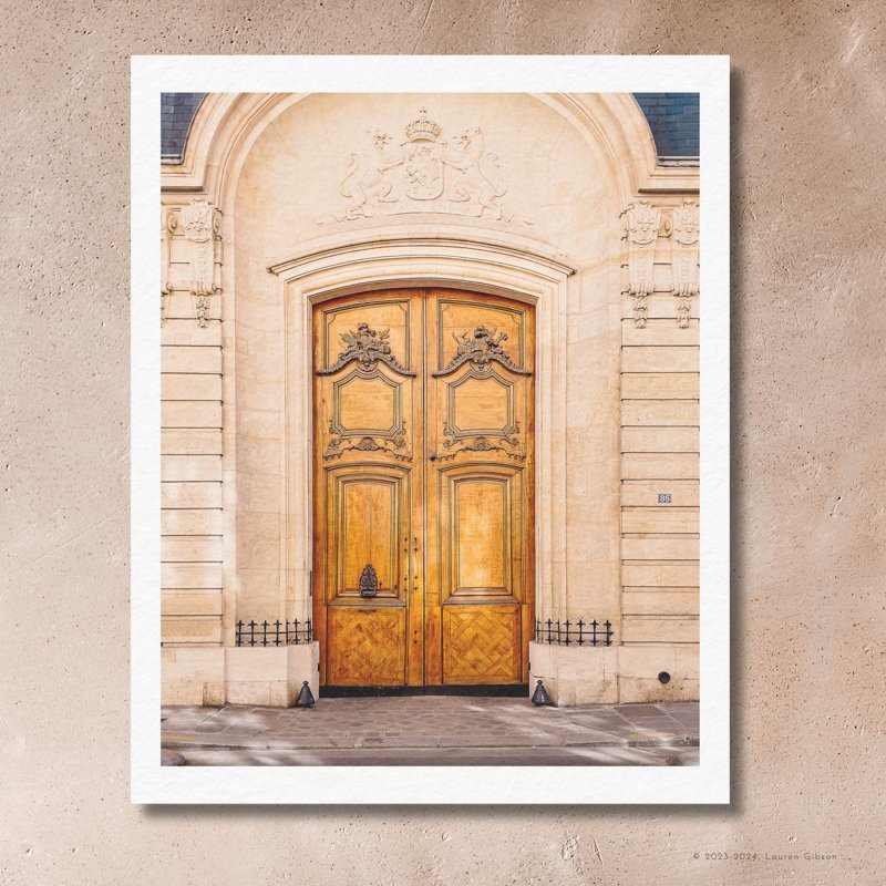8x10-The-Wooden-Door-Rue-de-Grenelle-Paper-Print.jpg