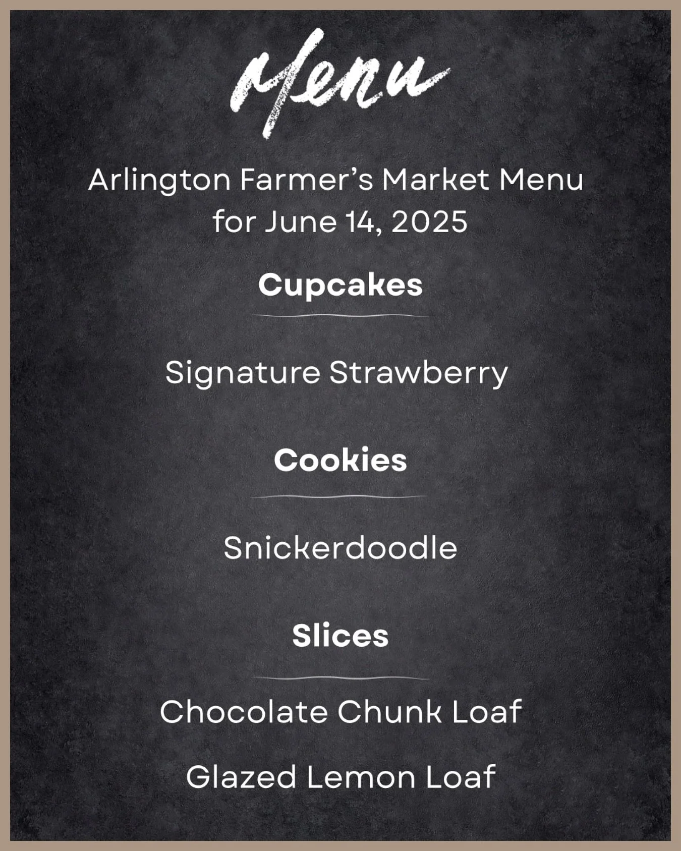 Come see us tomorrow @dtarlingtonmarket ! We&rsquo;ll have three new items for sale: Snickerdoodle Cookies, Chocolate Chunk Loaves(Sold by the slice), and Glazed Lemon Loaves (Sold by the slice) See you there!!

#dallasbaker #glutenfreebaking #gluten