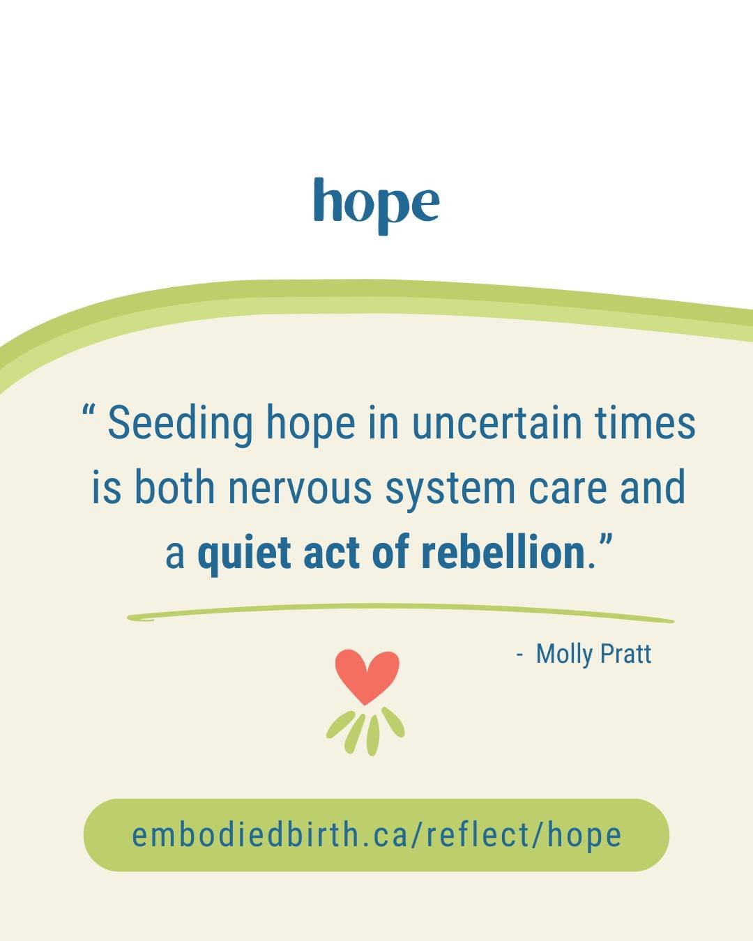 If you&rsquo;re preparing for parenthood - or in the throes of it - and looking around right now asking:
~~ How the hell do I find grounding in a world that feels so out of control? ~~

I&rsquo;ve been reflecting a lot on what it means to be a parent
