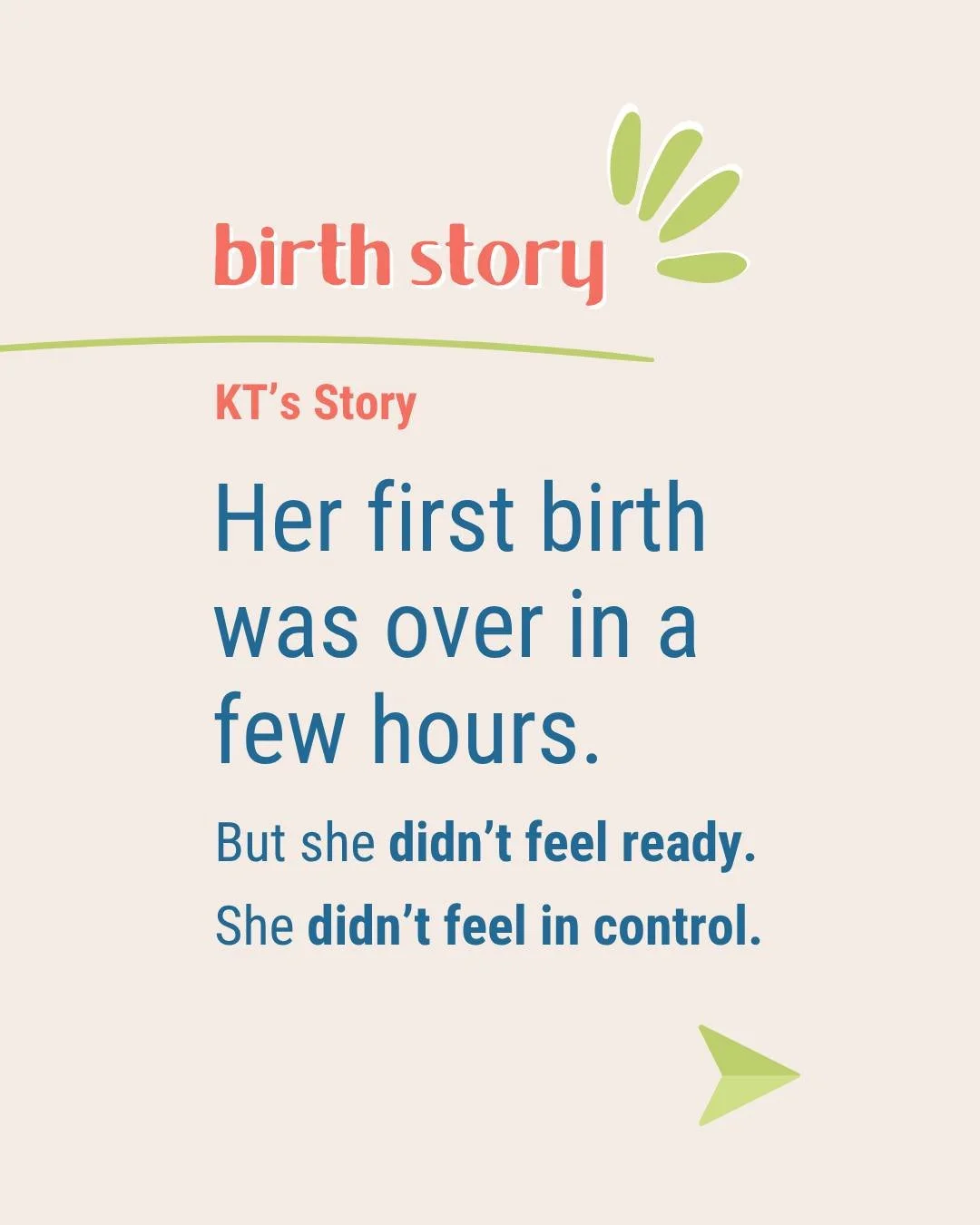 KT&rsquo;s two births couldn&rsquo;t have felt more different. 

While on the surface they had similar aspects:
 both were fast (under 5 hours) 
  both babies were born before 37 weeks &ndash;
But where her first was characterized by chaos and separa