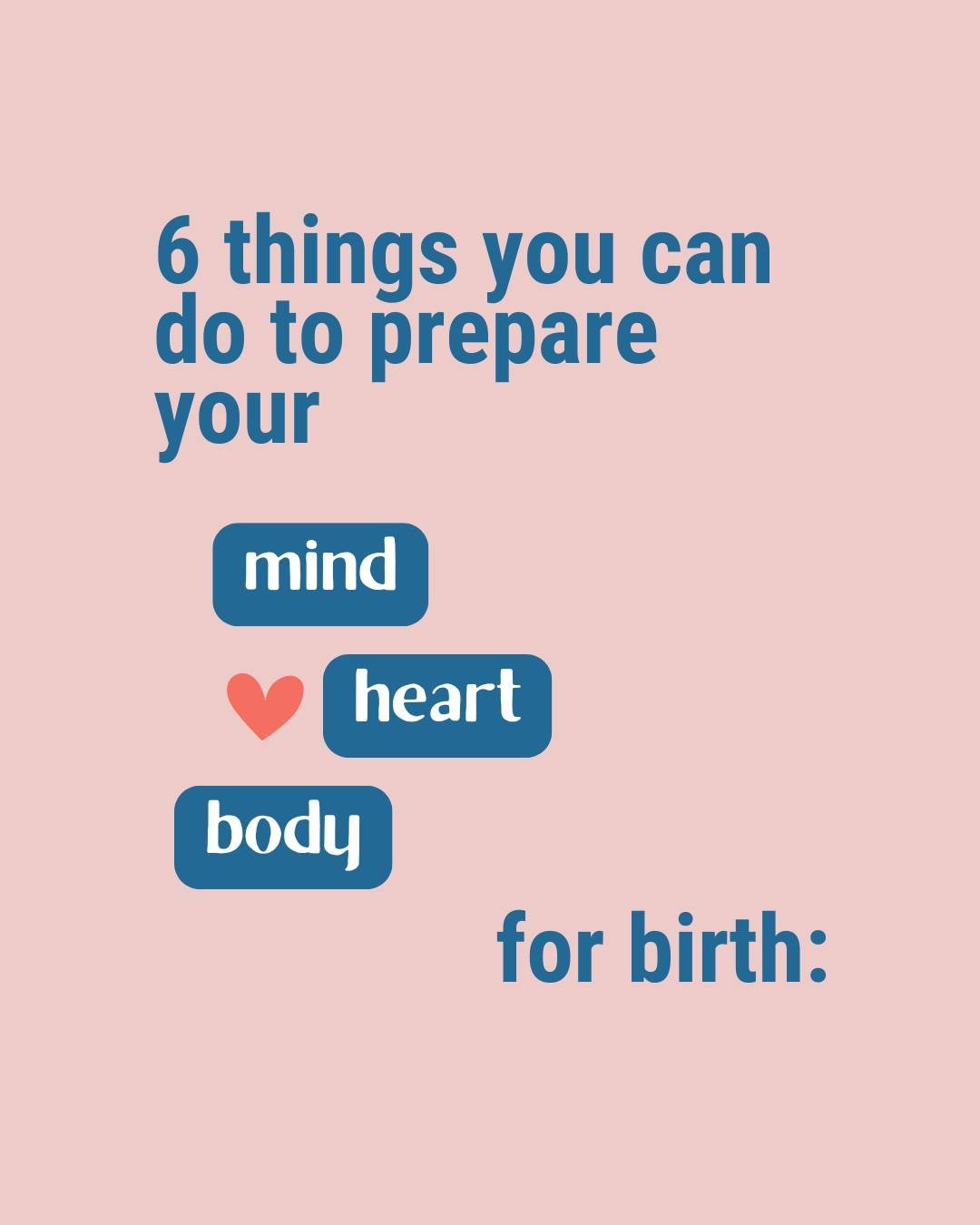 Preparing for birth isn&rsquo;t just about packing a hospital bag or choosing a stroller.

It&rsquo;s about preparing your mind, body, and heart for one of the most transformative experiences of your life.

Birth is a physiological process &mdash; so