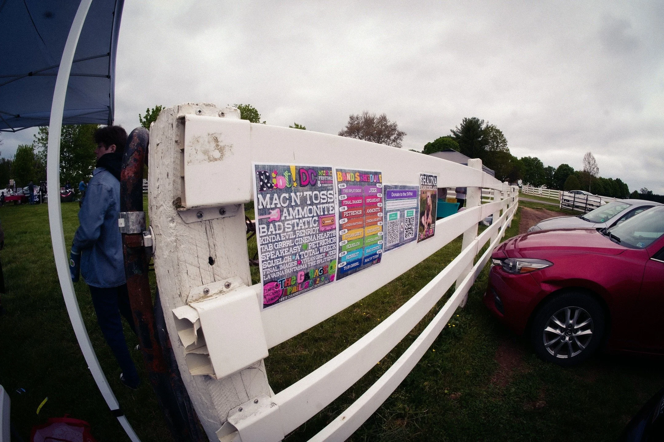 outside at @riotdcfest ⭐️
