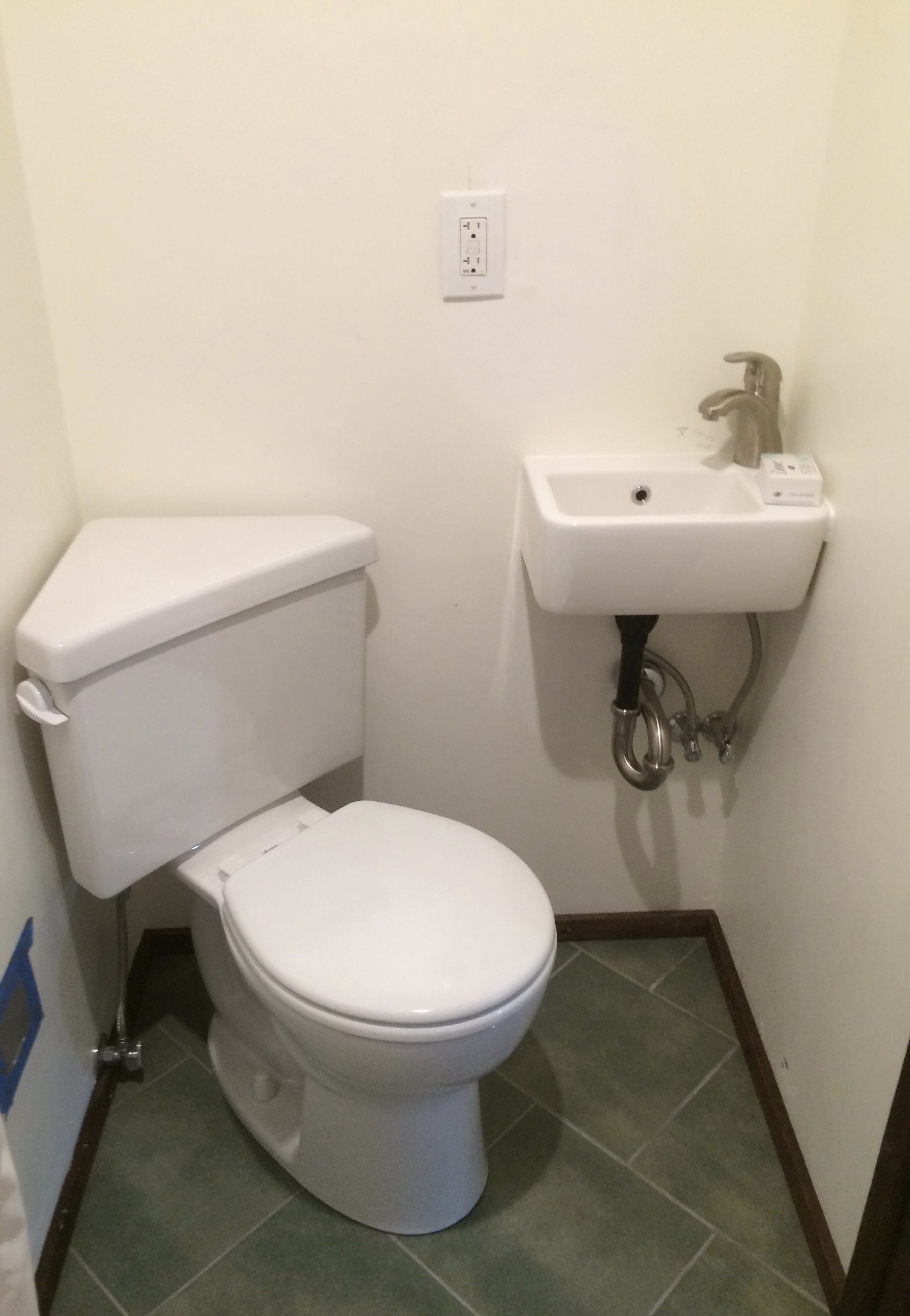 Bathroom in ADU remodel by JRMK