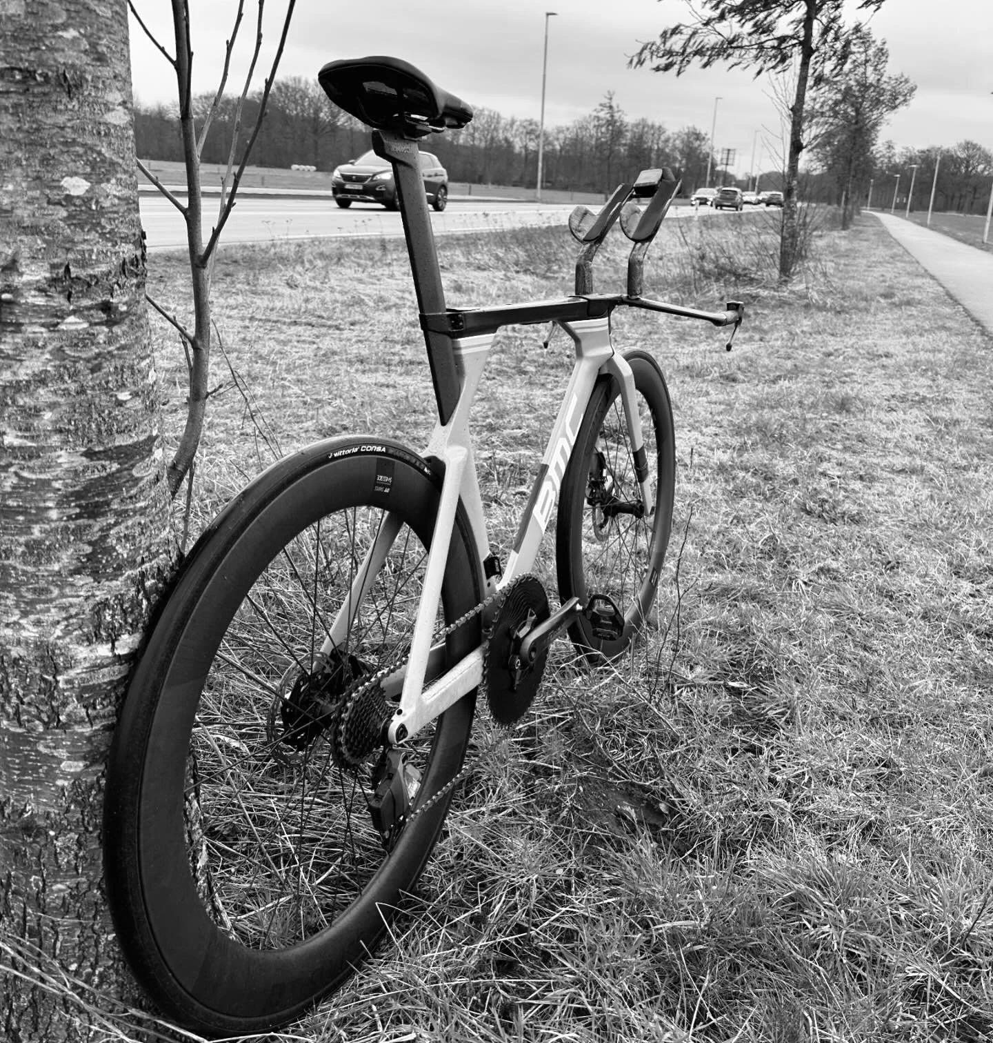 First ride outside with the prototype aerobar was a great succes!💨💨