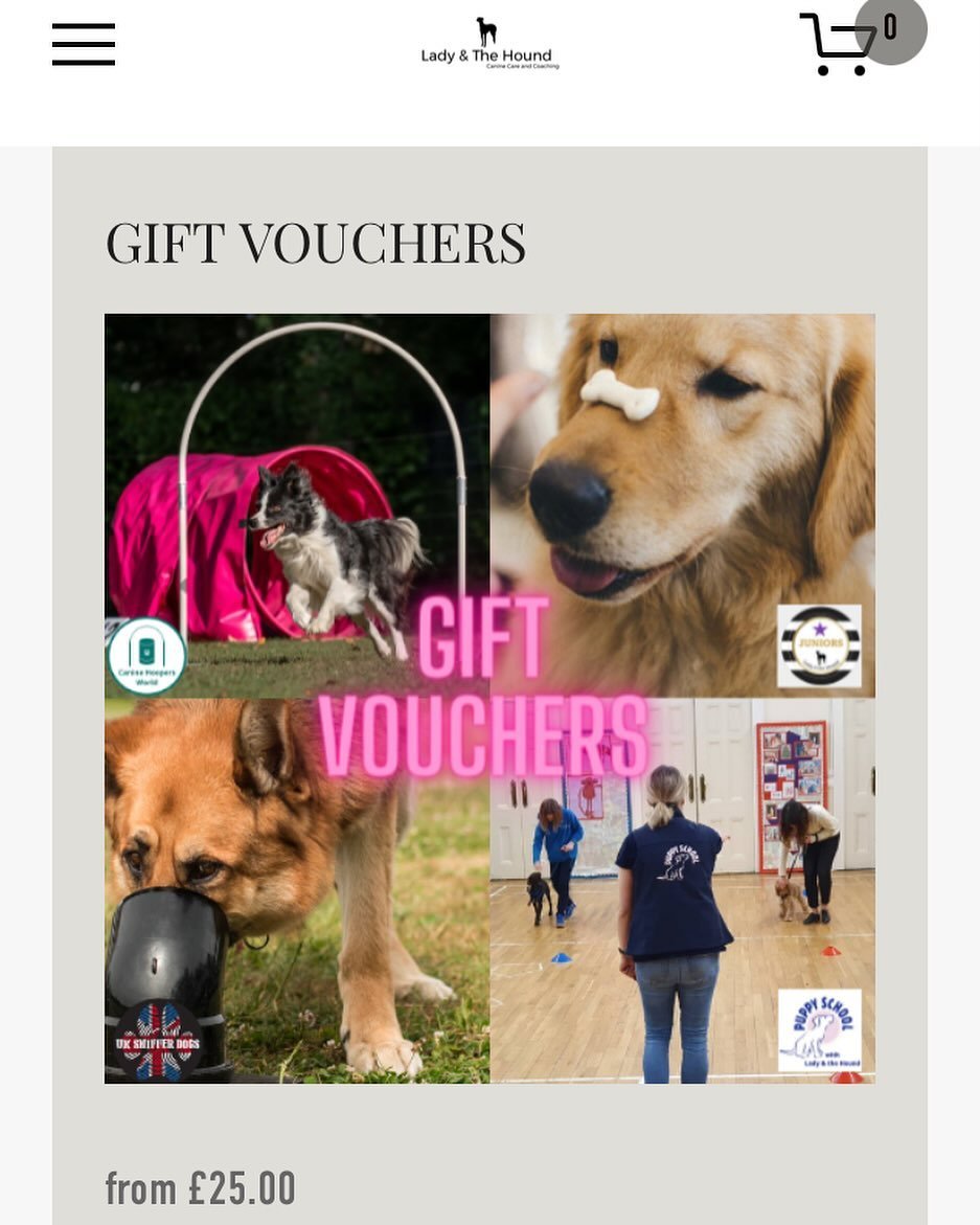 Did you know that we offer gift vouchers?! 💝🛍️🎄

Popular each Christmas, our vouchers start from &pound;25 and go up to &pound;250 (the cost of one of our Junior courses), or we can design you one for a bespoke amount ☺️

It&rsquo;s not too late t