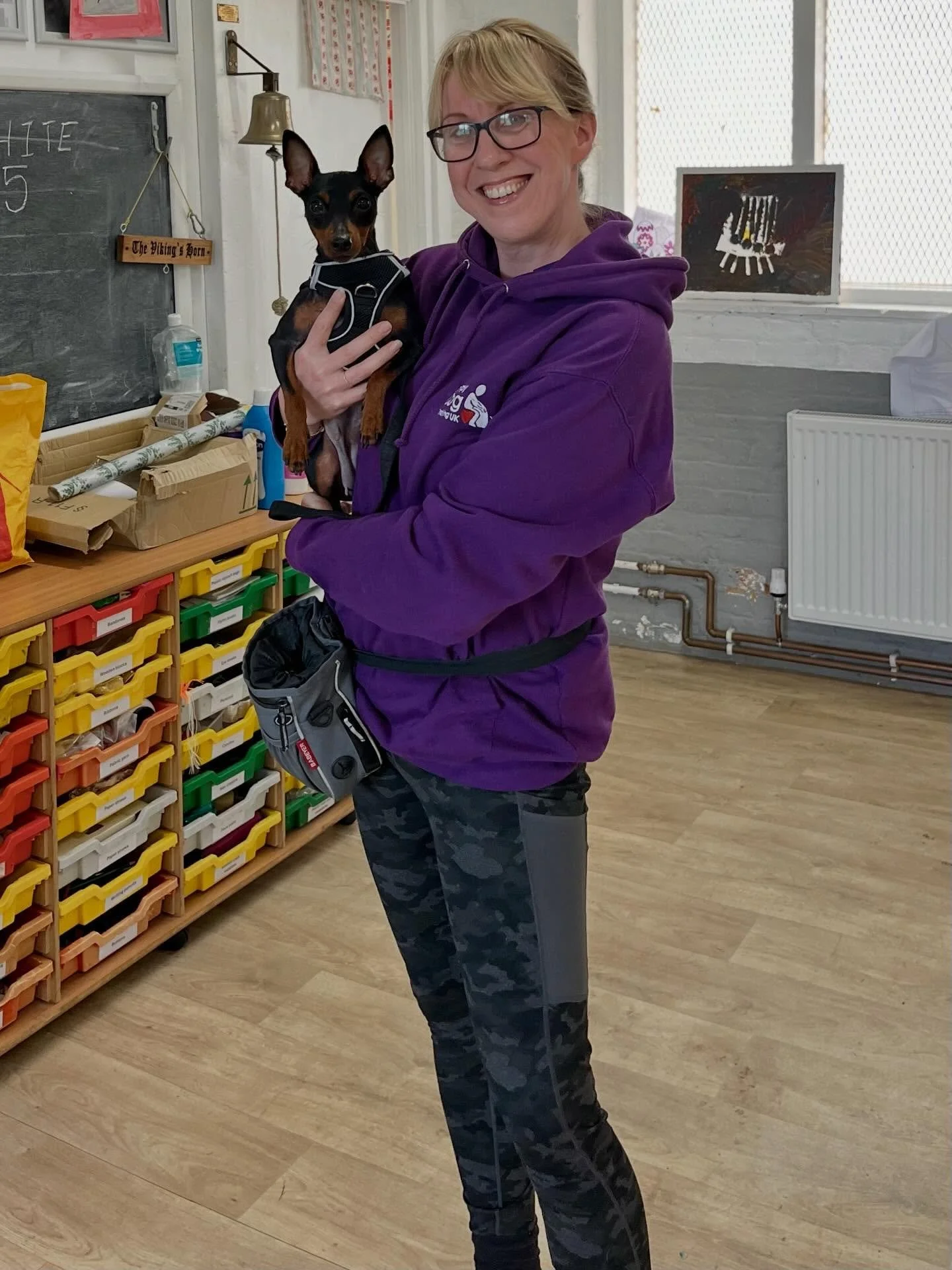 Sometimes I just meet a dog and fall in love&hellip;.well, a lot of the time really 🤣

This is little Pepper the mini pinscher who has today passed her formal temperament and training awards with me so she can now be a professional working @therapyd
