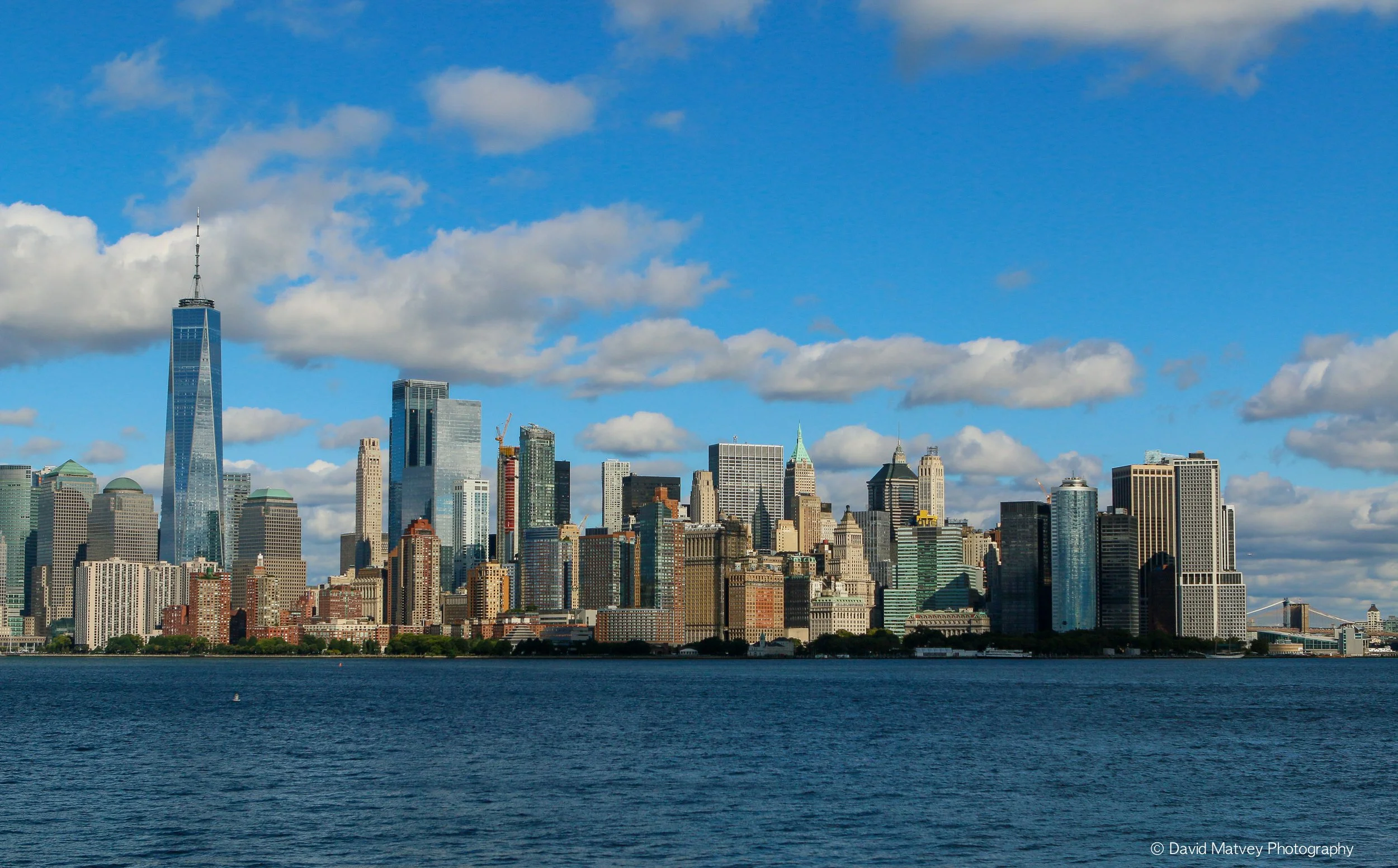 Manhattan from Ellis Island