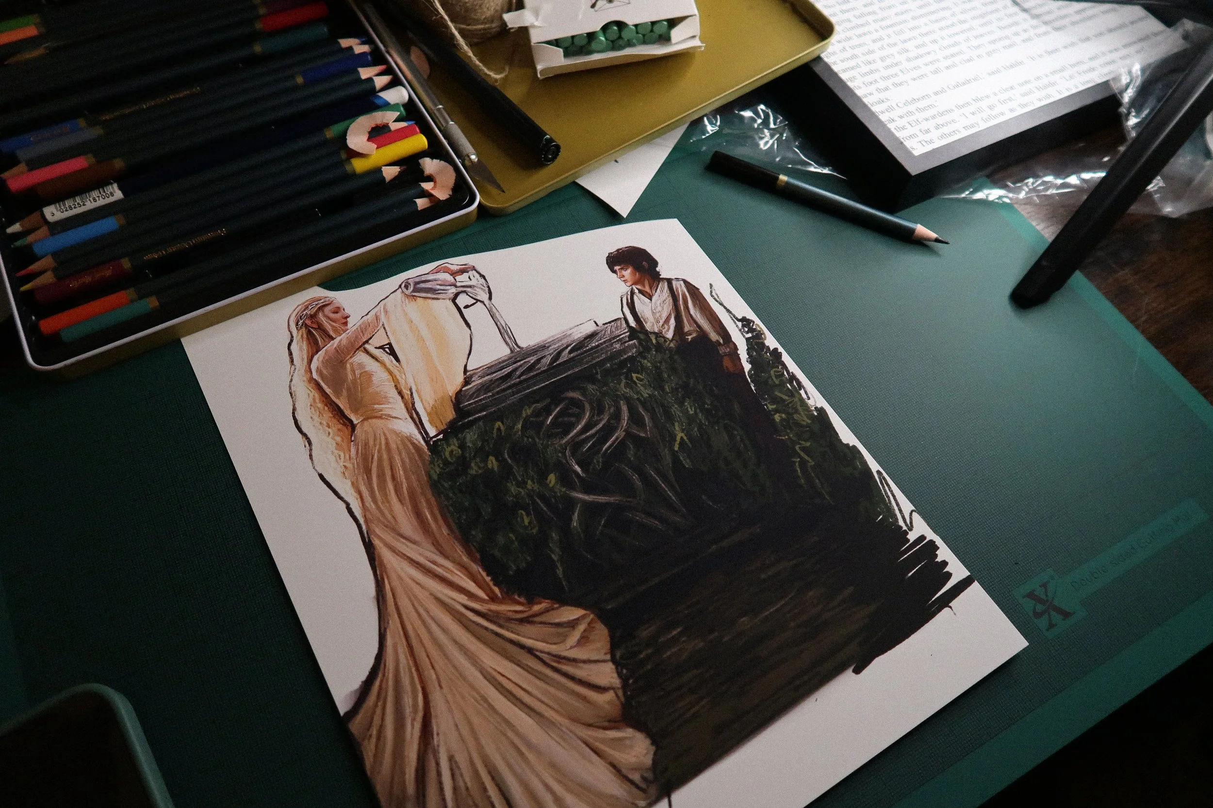 Fantasy art inspired by books and stories Fantasy art inspired by books and stories