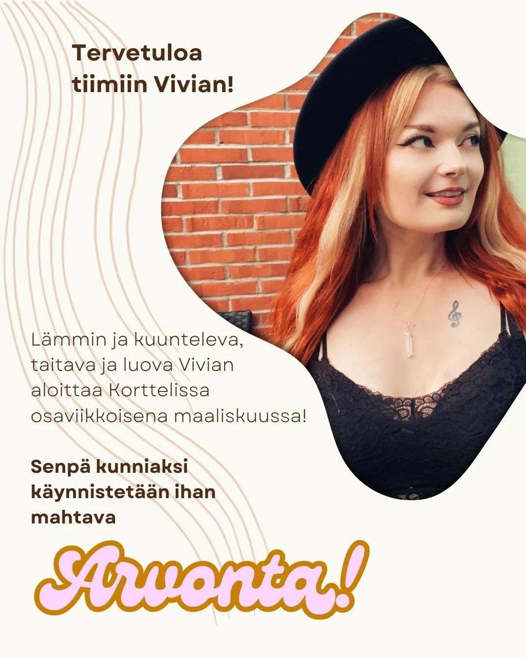 ⭐️ARVONTA!⭐️
Korttelin tiimi vahvistuu, kun ihana @hairbyvivianl liittyy mukaan maaliskuun puolessa v&auml;lin! Senp&auml; kunniaksi j&auml;rjest&auml;mme aina niin ihanan ARVONNAN! ⭐️
T&auml;ll&auml; kertaa palkintona ei olekaan hiustenpesuaineita, 