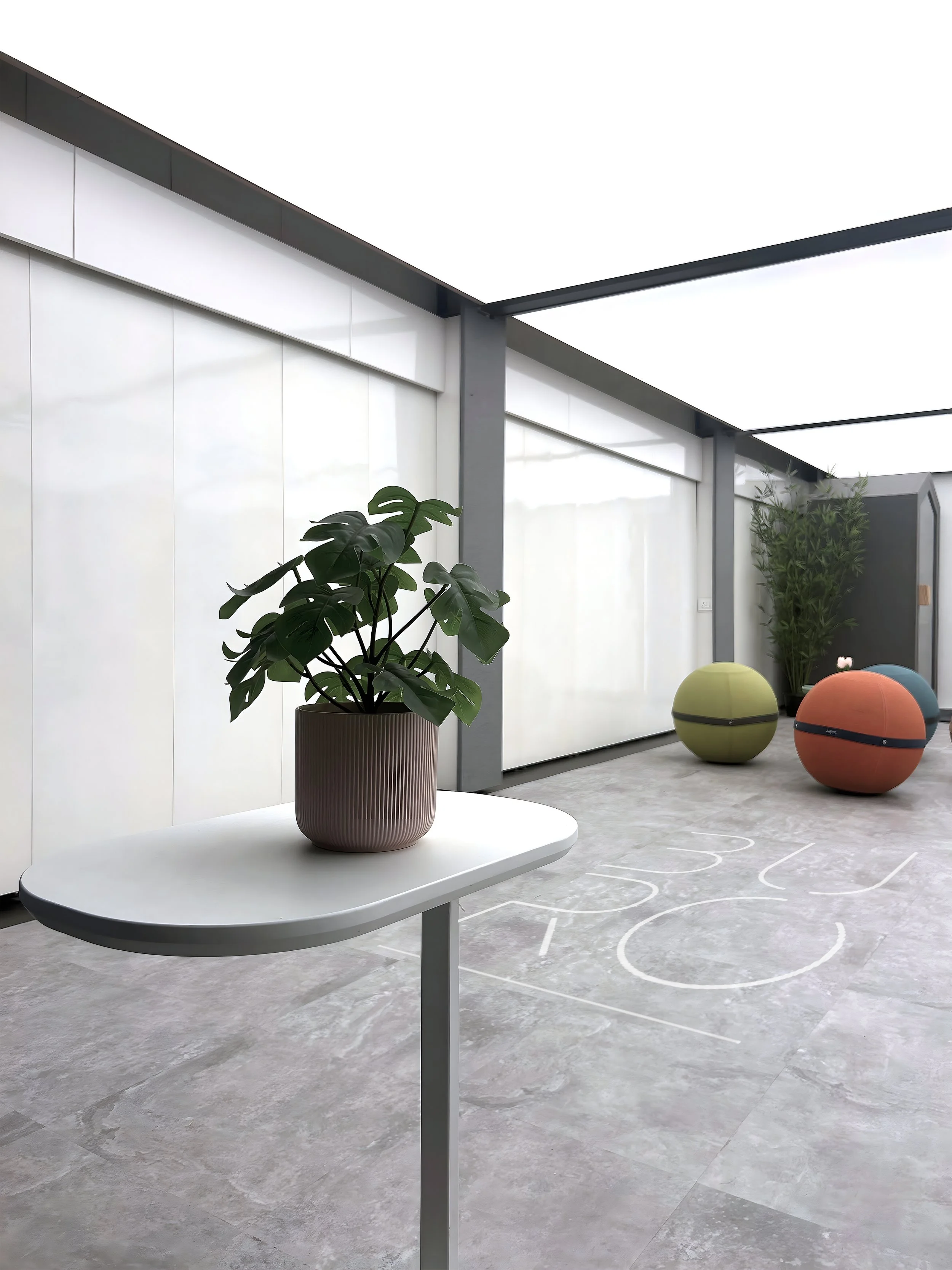 Minimal space. Minimal Design