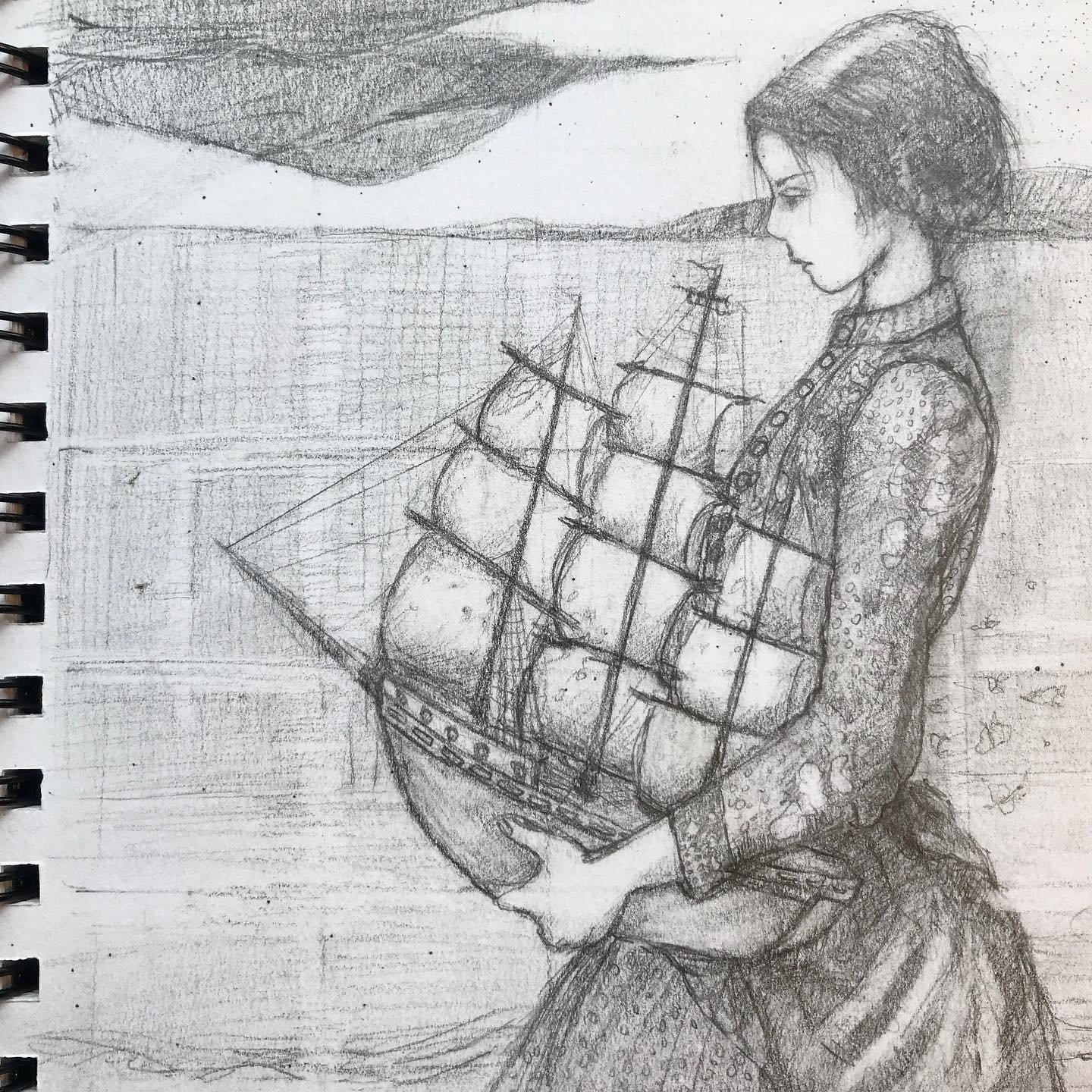 Sail with me? Are you brave enough to accompany me beside the Cape of Good Hope? Somewhere, beyond the ice storms lies an unknown land of promise.