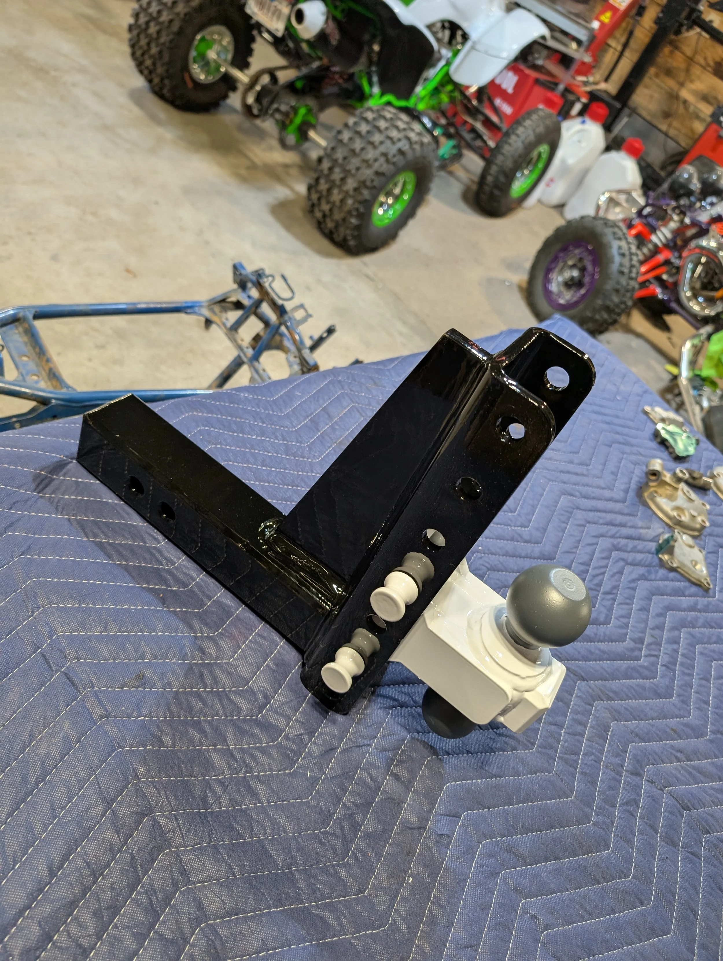 Wet Black and Bangal White