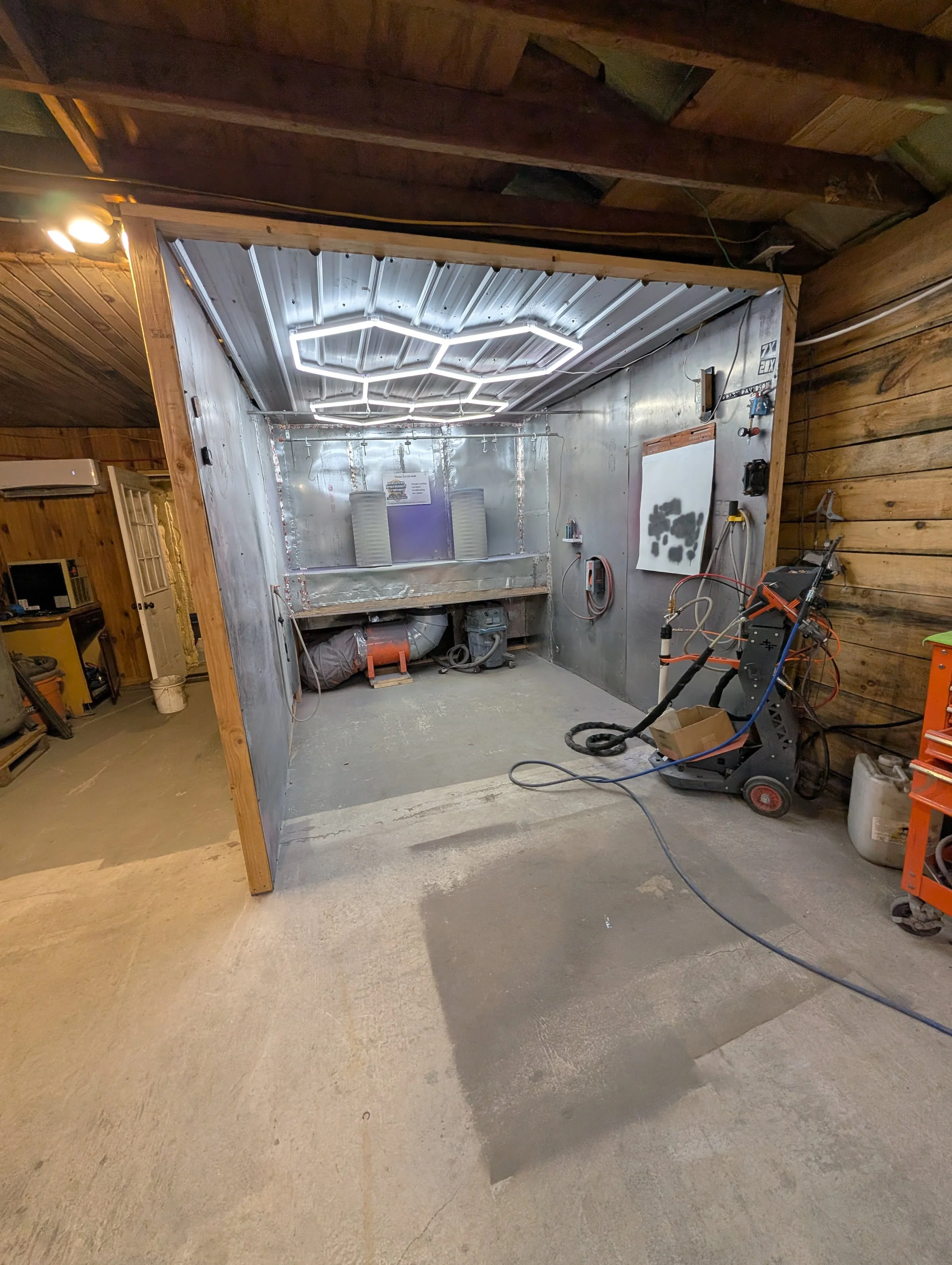 Powder Coating Booth
