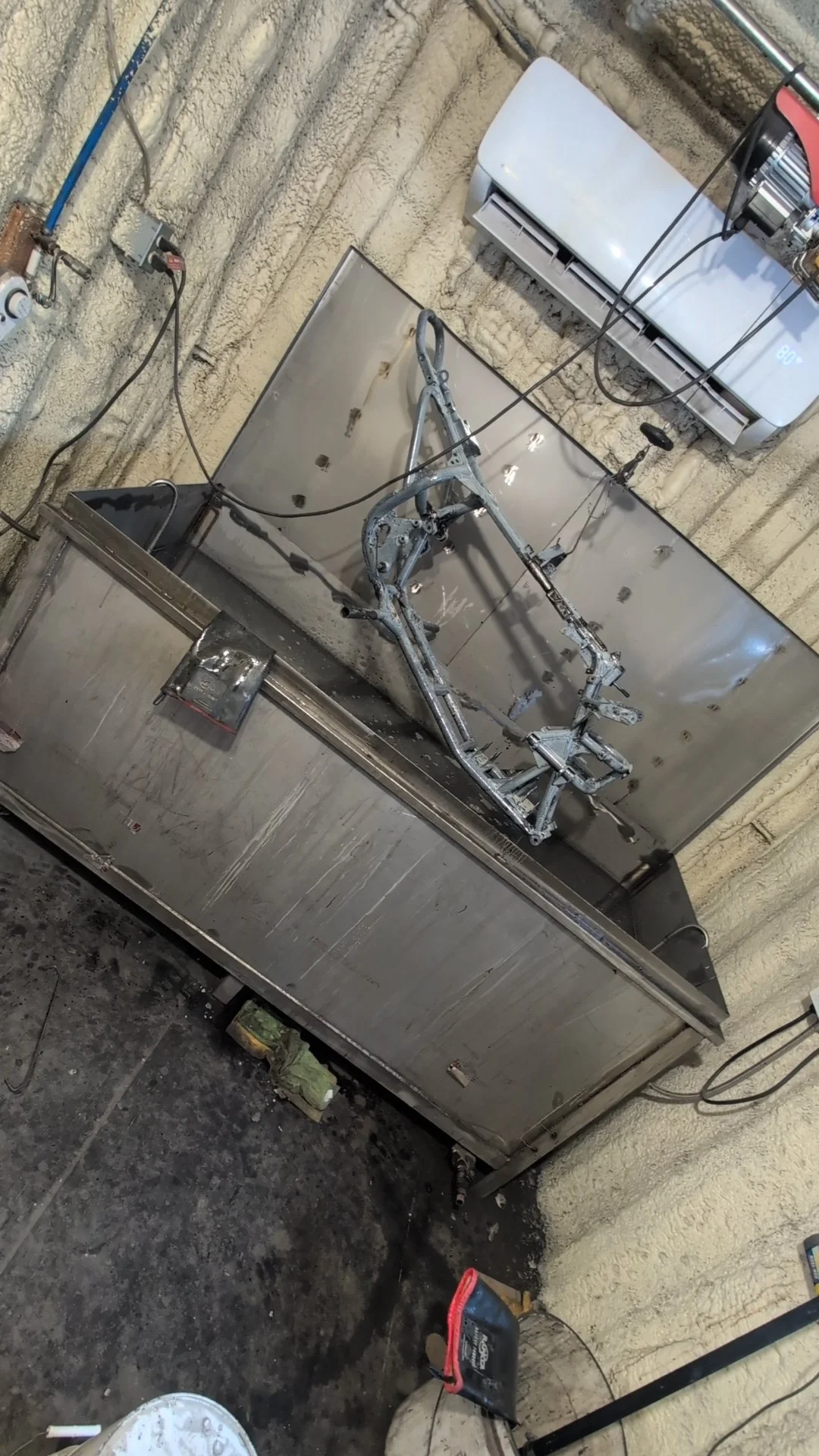 7ft Chemical Strip Tank