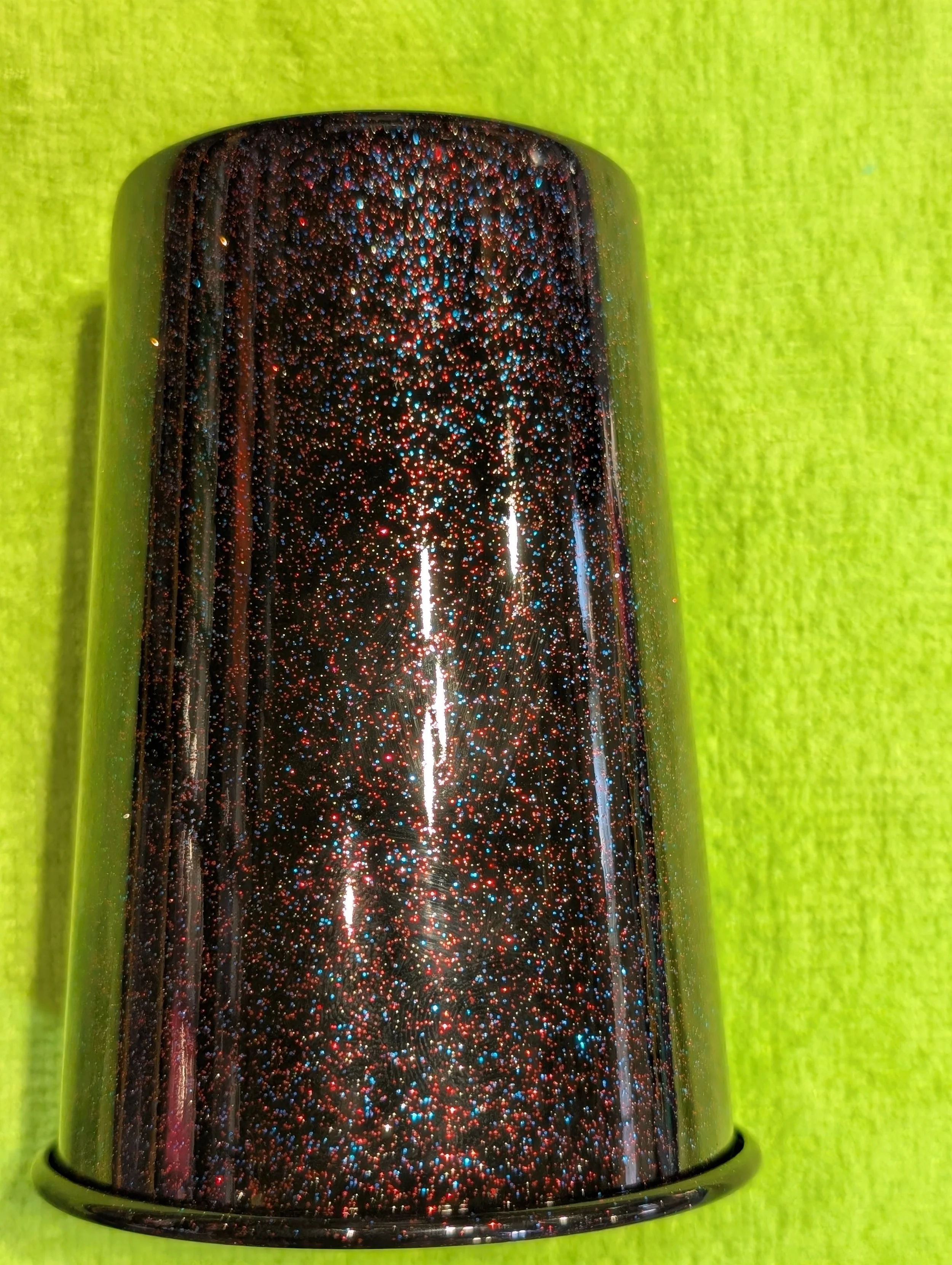 OEM Black with American Sparkle Clear